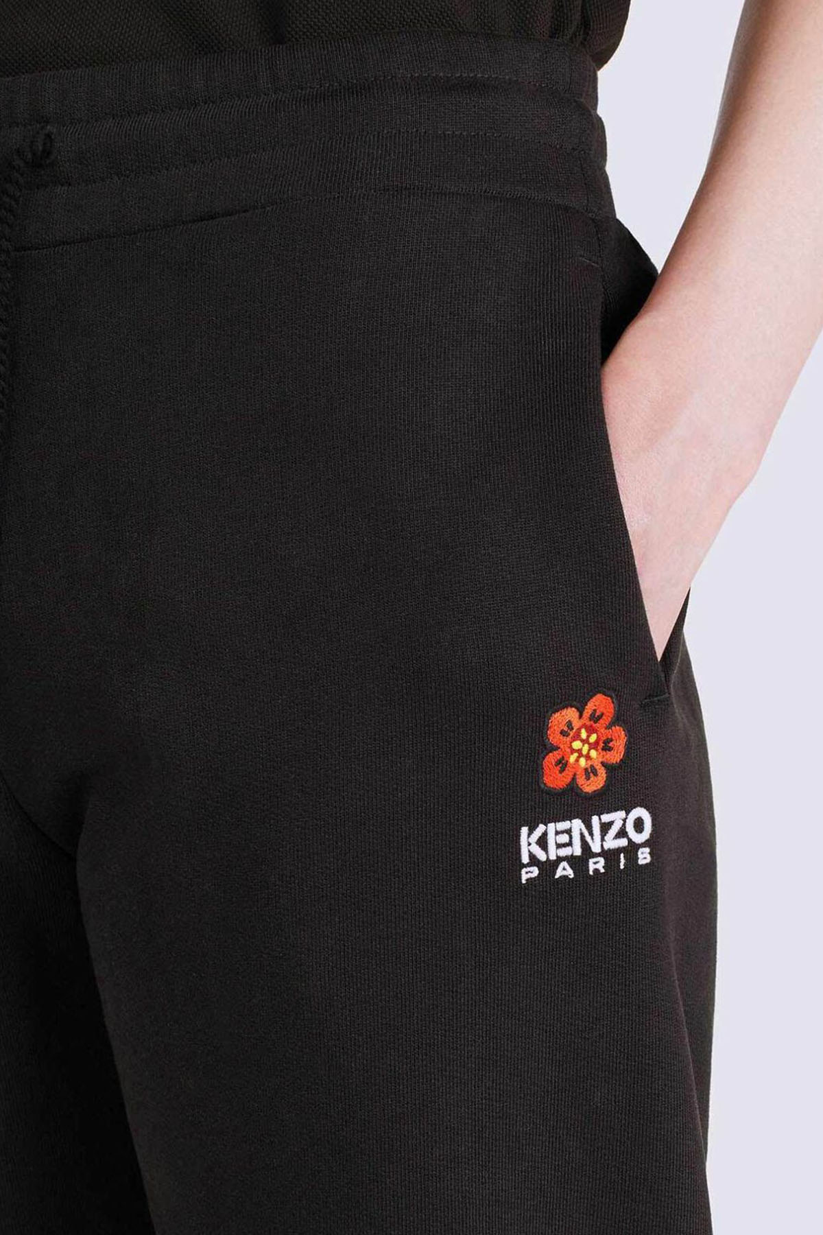Kenzo Beli Lastikli Boke Flower Logolu Eşofman Altı-Libas Trendy Fashion Store