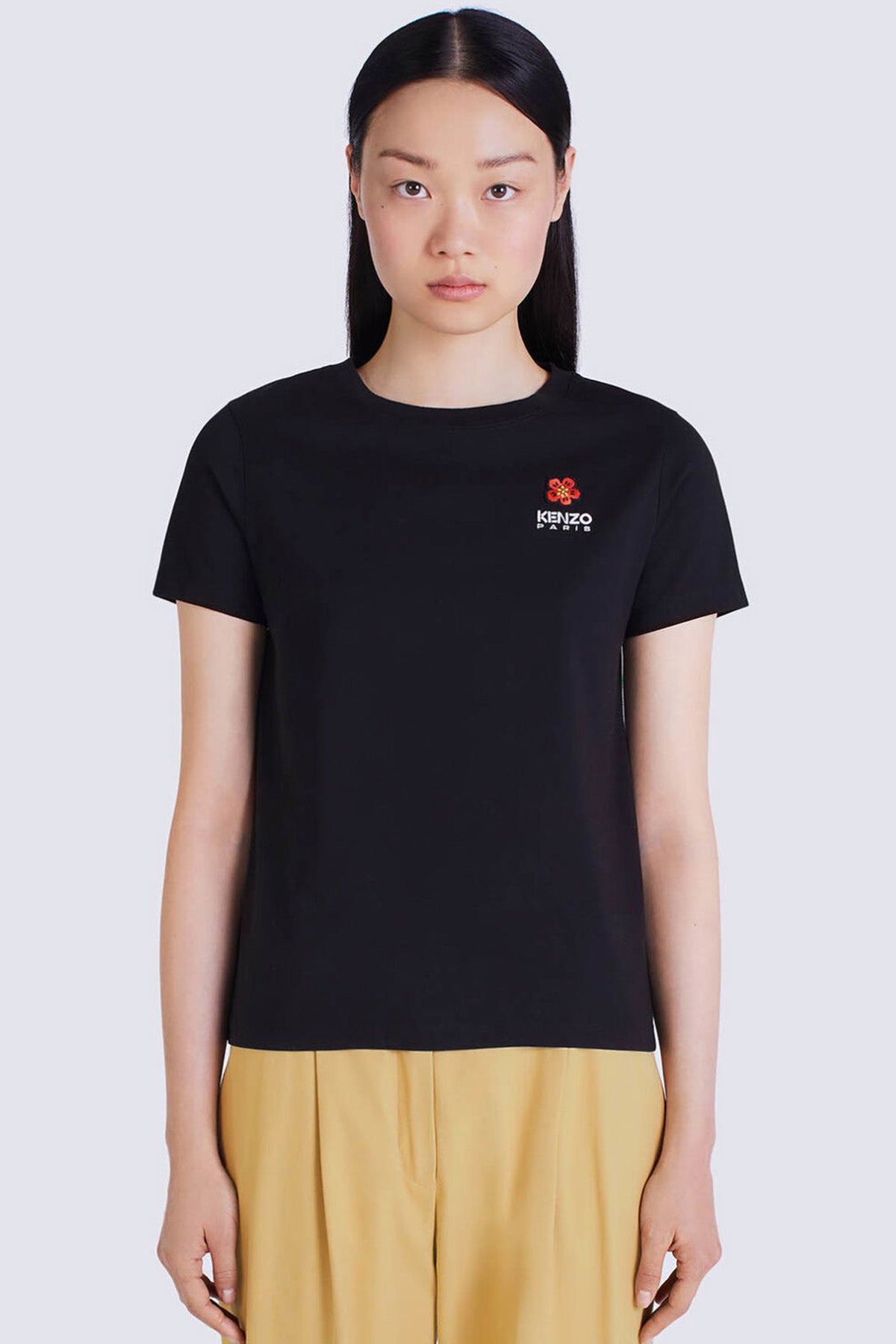 Kenzo Boke Flower Logolu T-shirt-Libas Trendy Fashion Store