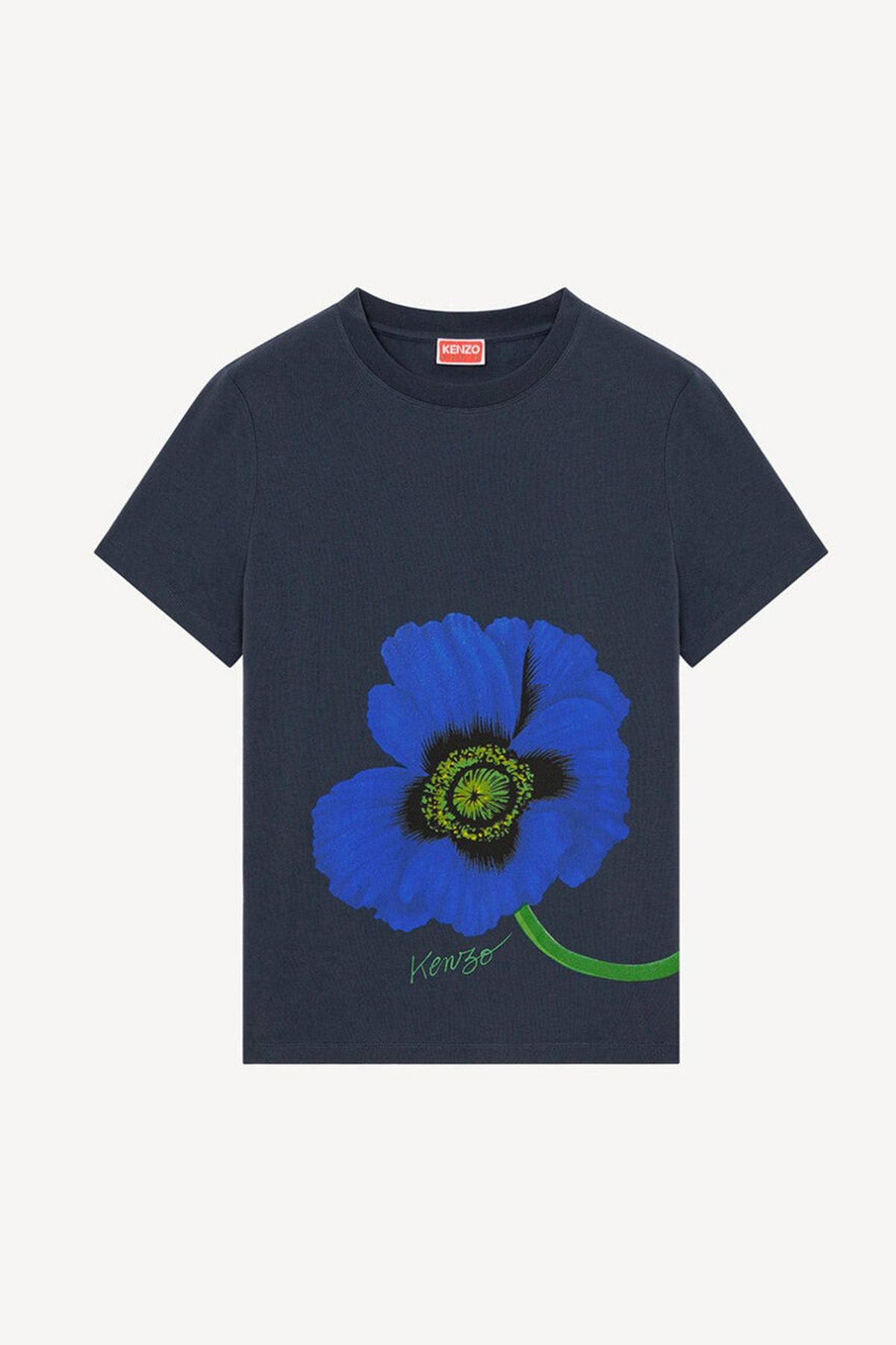 Kenzo Big Poppy Logolu T-shirt-Libas Trendy Fashion Store