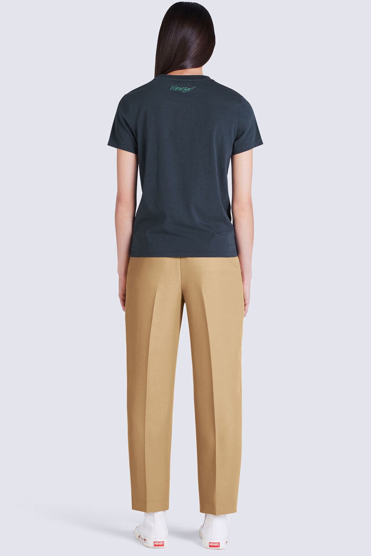 Kenzo Big Poppy Logolu T-shirt-Libas Trendy Fashion Store