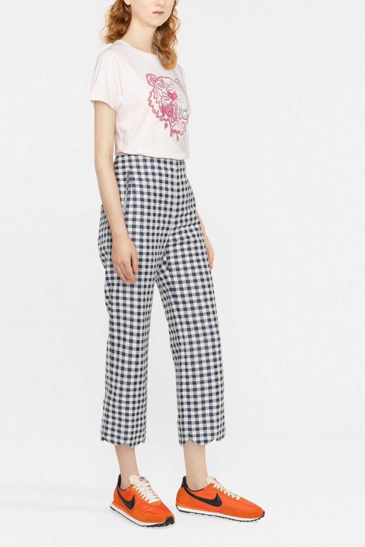 Kenzo Renk Geçişli Kaplan Logolu T-shirt-Libas Trendy Fashion Store