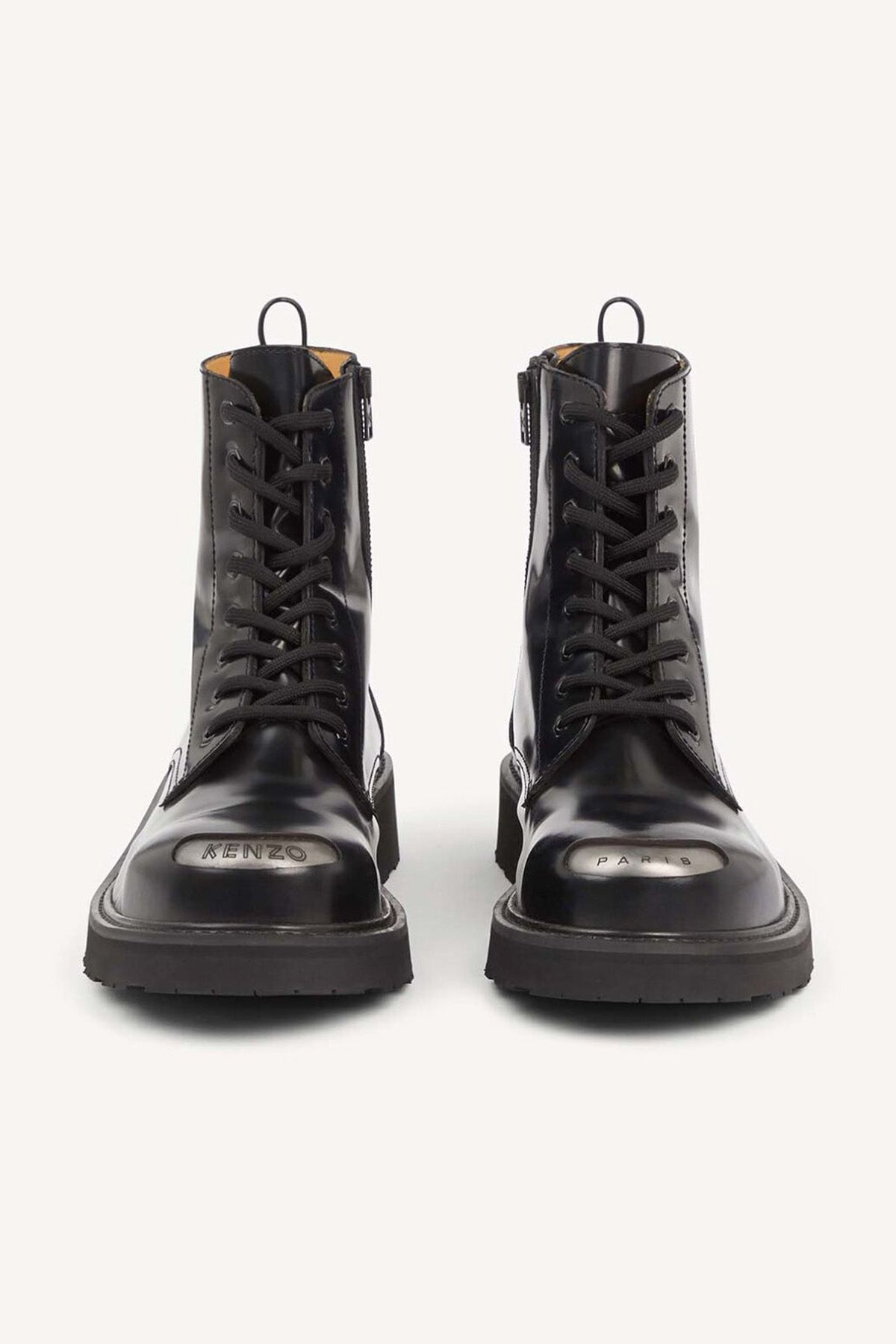 Kenzo Yandan Fermuarlı Deri Postal Bot-Libas Trendy Fashion Store