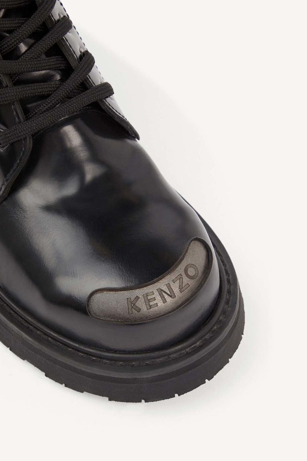 Kenzo Yandan Fermuarlı Deri Postal Bot-Libas Trendy Fashion Store