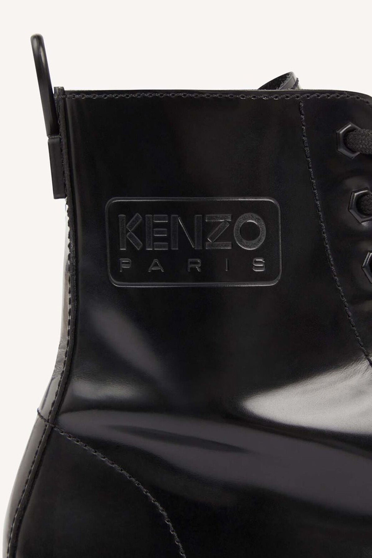 Kenzo Yandan Fermuarlı Deri Postal Bot-Libas Trendy Fashion Store
