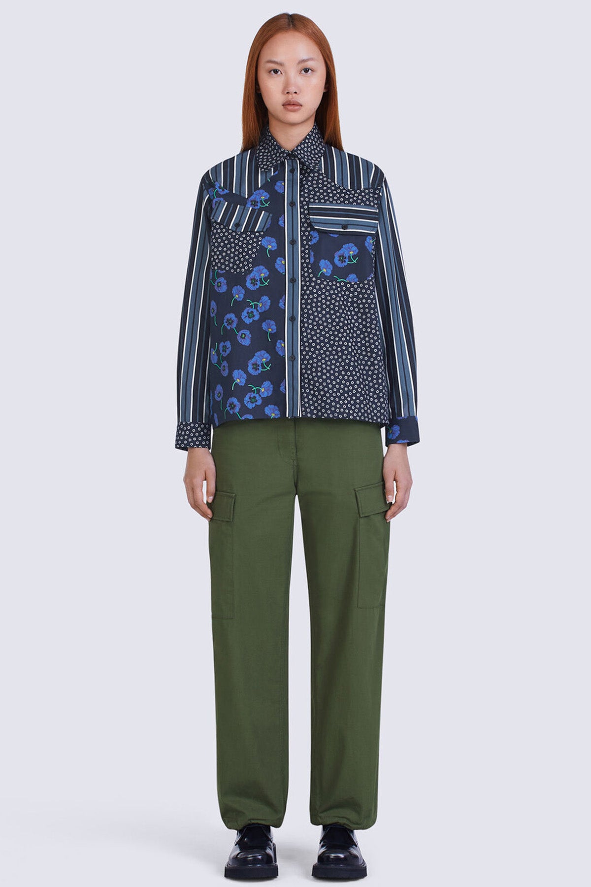 Kenzo Cep Detaylı Desenli Gömlek-Libas Trendy Fashion Store