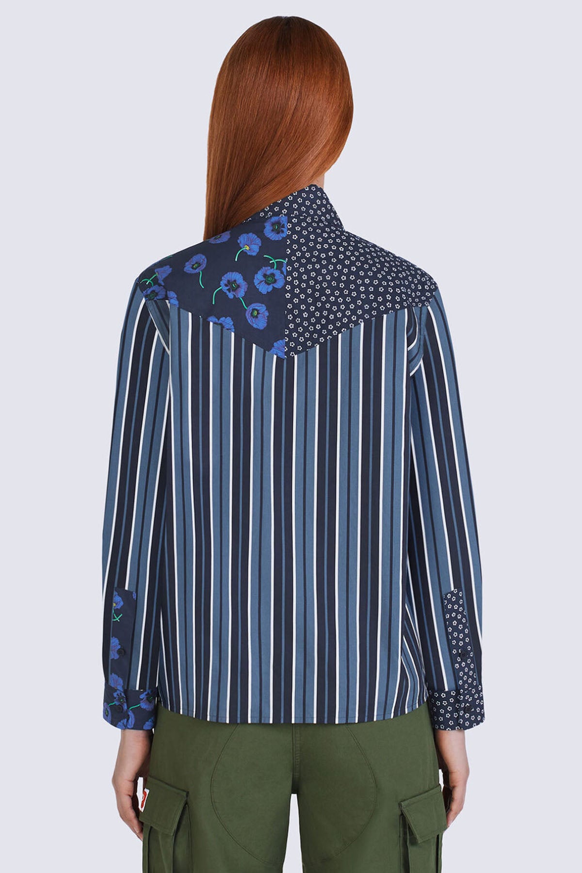 Kenzo Cep Detaylı Desenli Gömlek-Libas Trendy Fashion Store