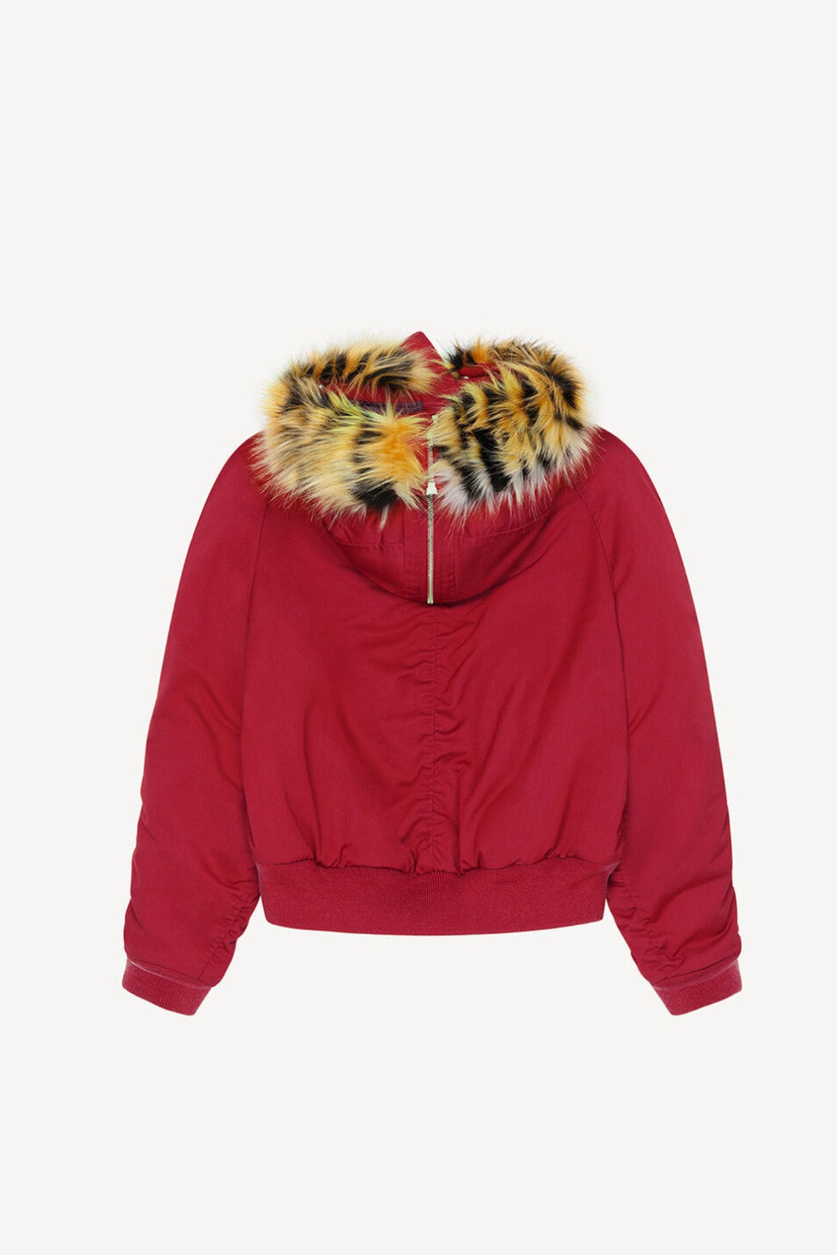 Kenzo Kürklü Kapüşonlu Bomber Mont-Libas Trendy Fashion Store