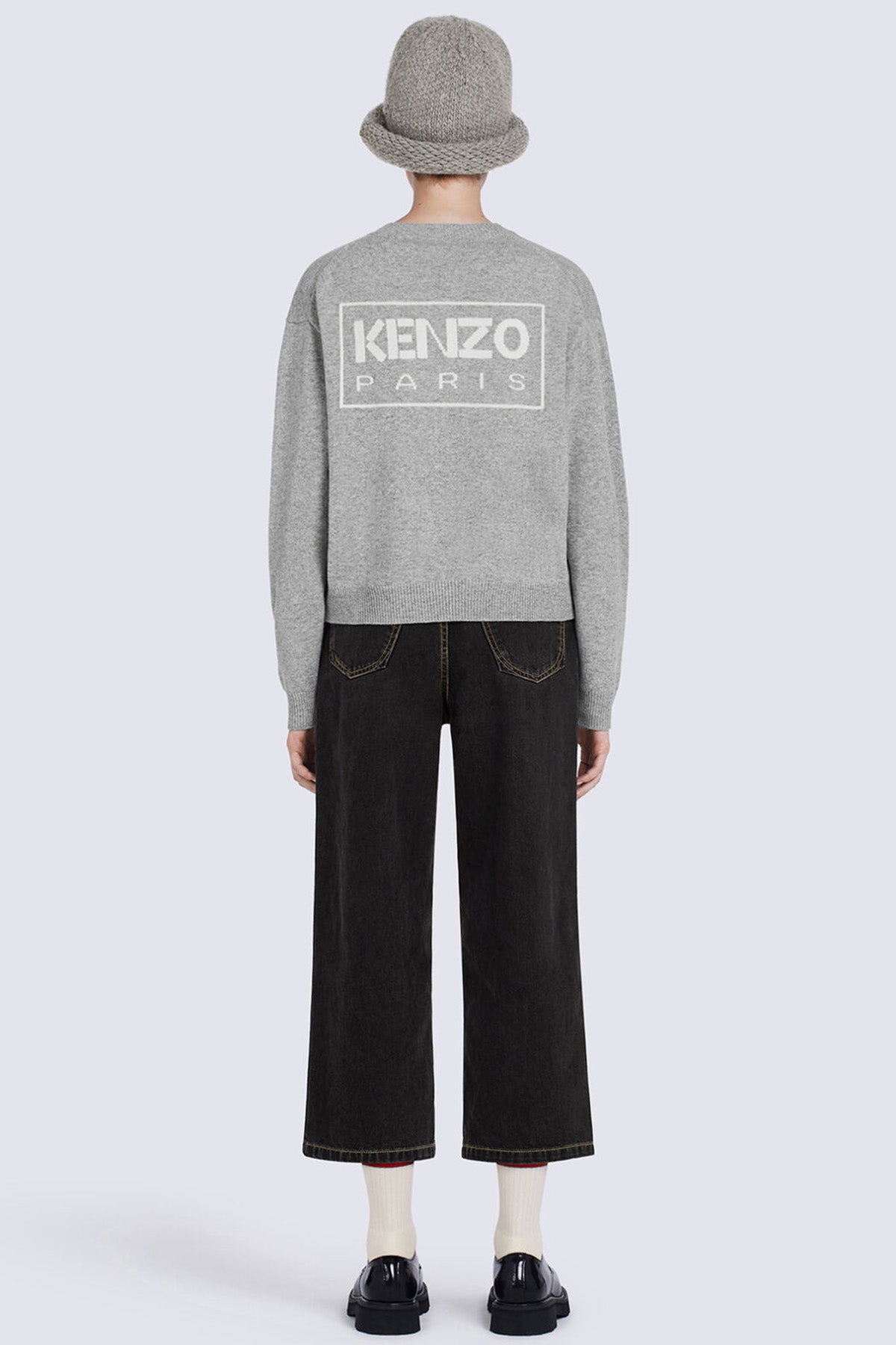 Kenzo Boke Flower Logolu Yün Triko-Libas Trendy Fashion Store