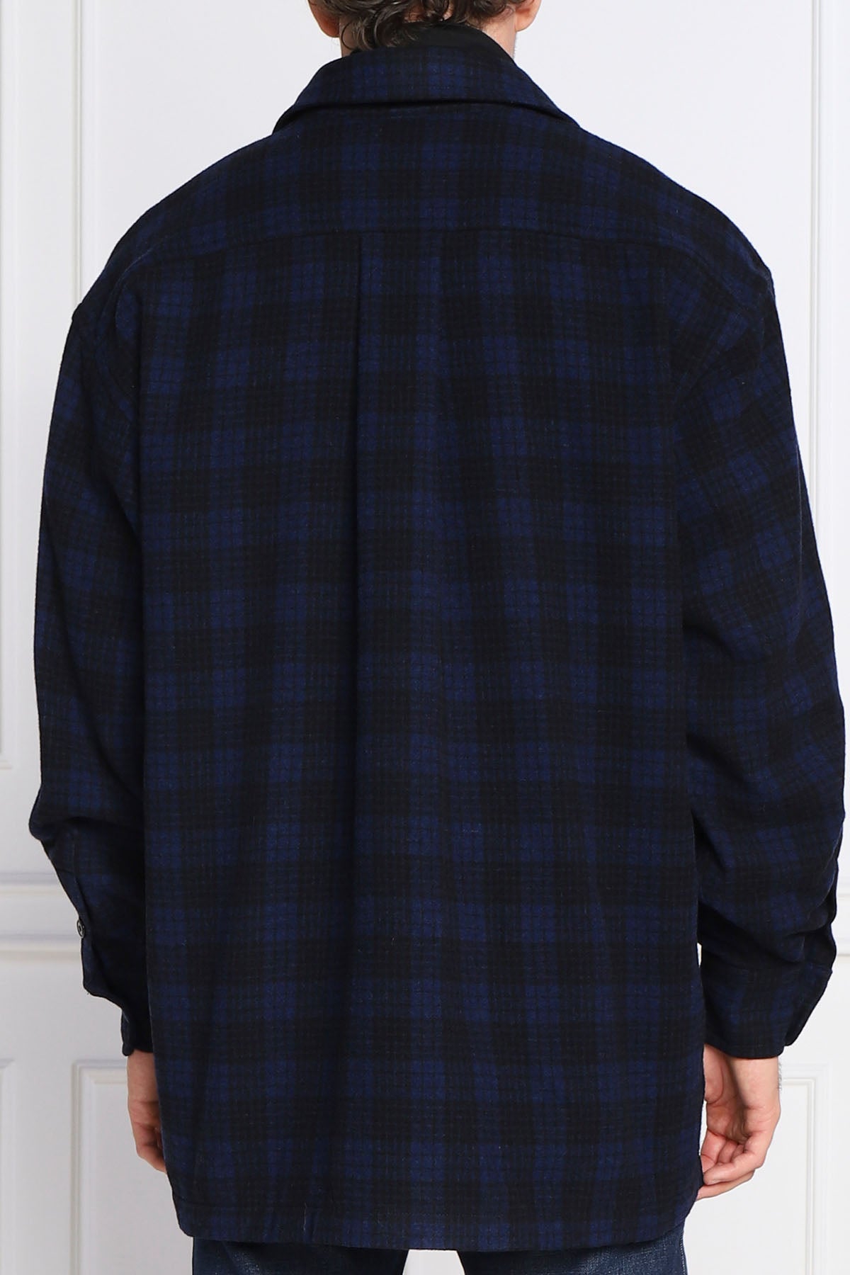 Kenzo Kareli Yün Gömlek Ceket-Libas Trendy Fashion Store