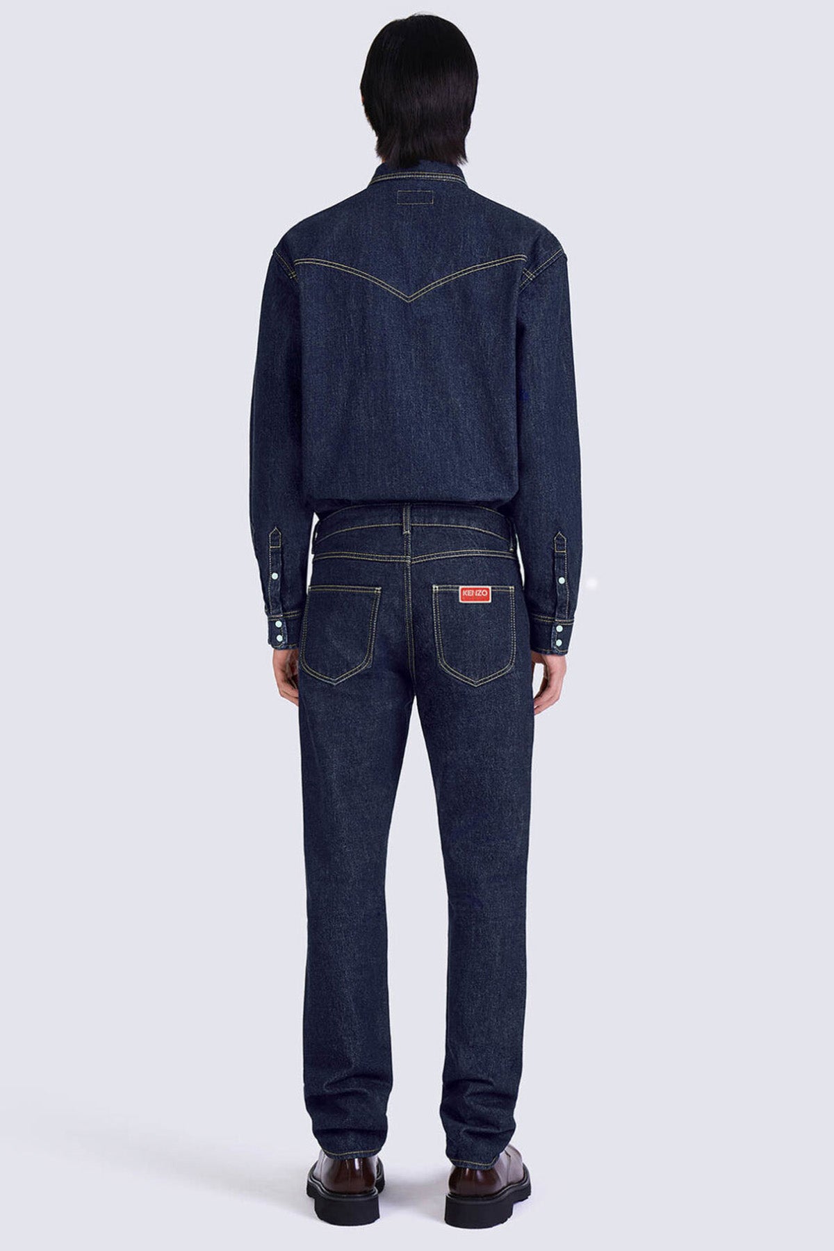 Kenzo Bara Slim Fit Logolu Jeans-Libas Trendy Fashion Store