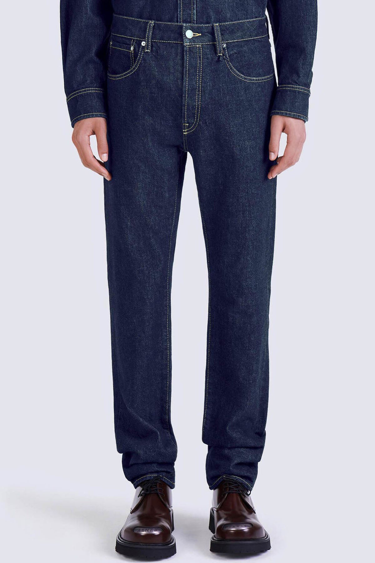 Kenzo Bara Slim Fit Logolu Jeans-Libas Trendy Fashion Store
