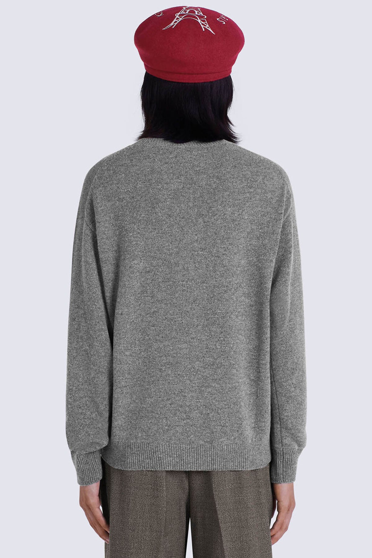 Kenzo Yuvarlak Yaka Boke Flower Logolu Yün Triko-Libas Trendy Fashion Store