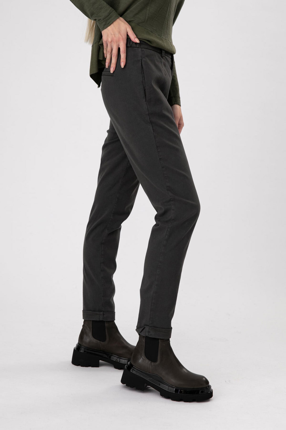 Transit Beli Lastikli Streç Pantolon-Libas Trendy Fashion Store