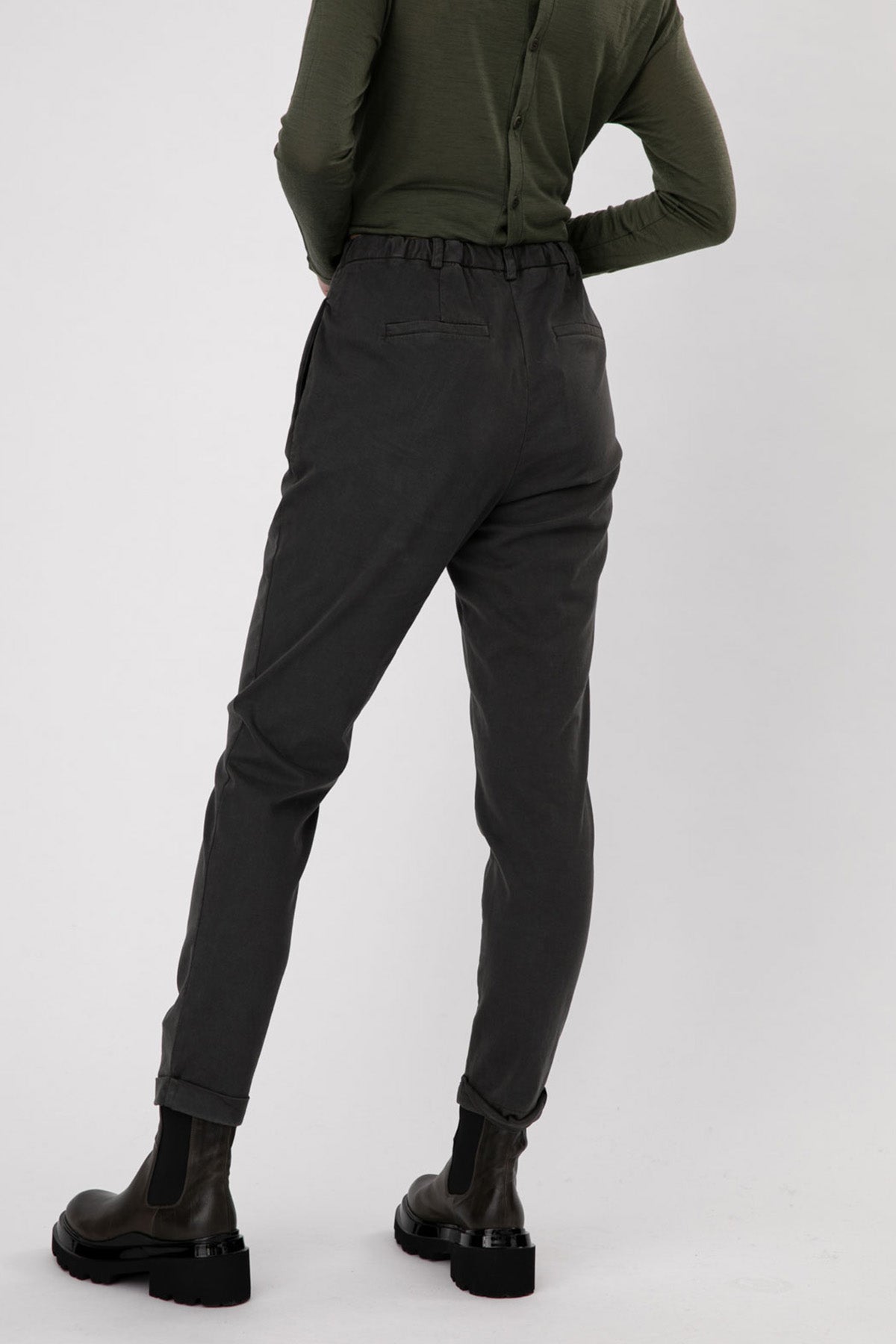 Transit Beli Lastikli Streç Pantolon-Libas Trendy Fashion Store