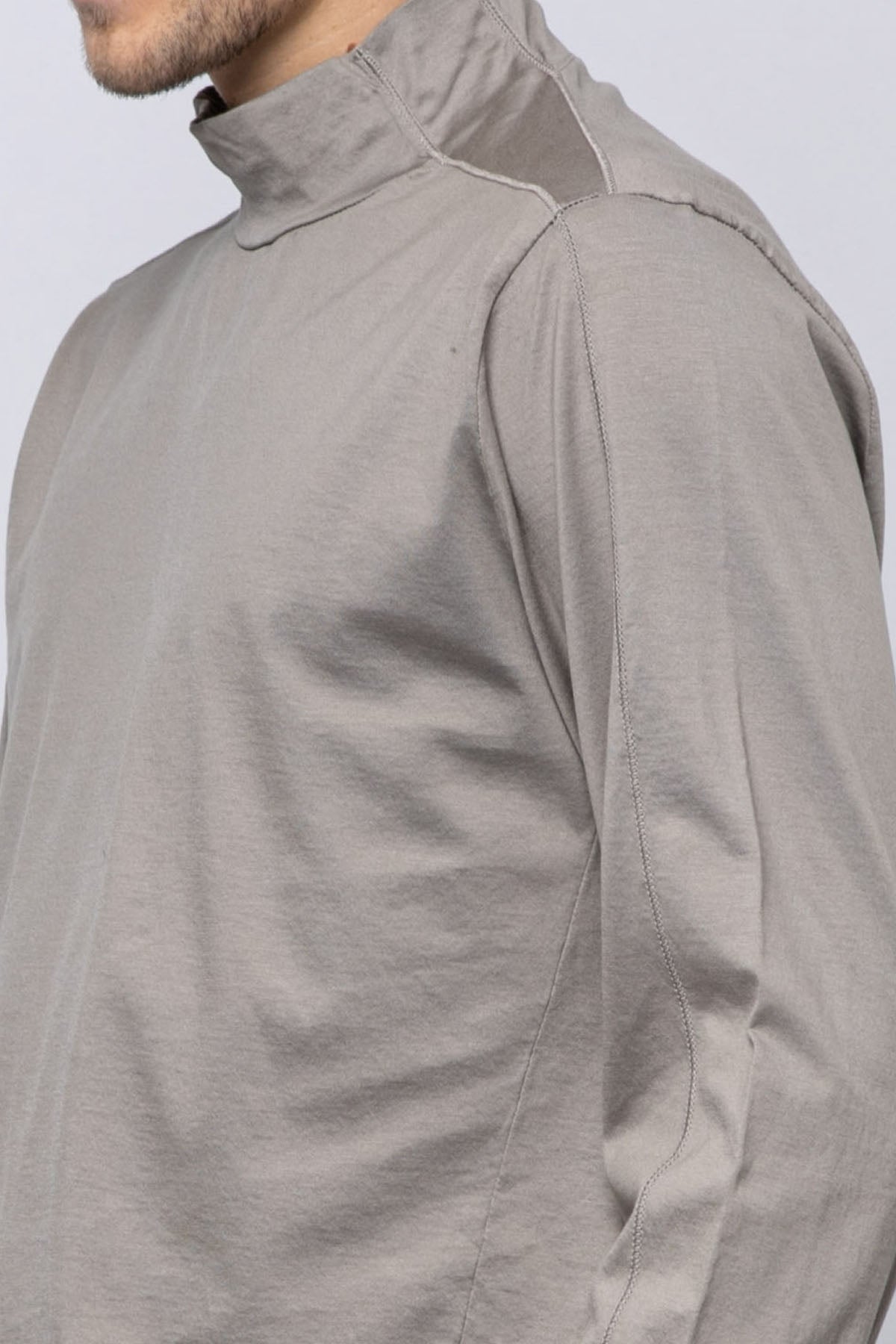 Transit Yarım Balıkçı Yaka Uzun Kollu T-shirt-Libas Trendy Fashion Store