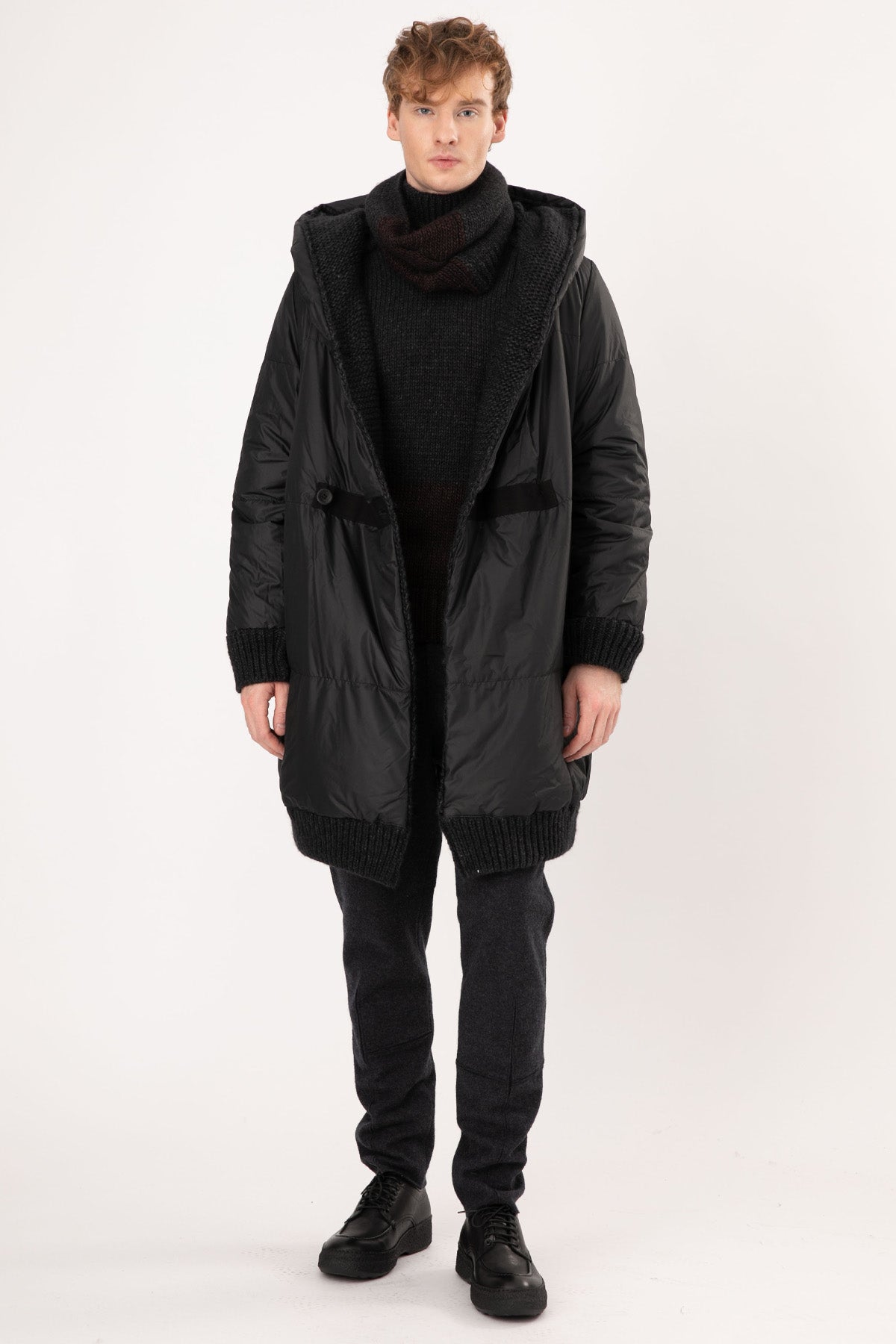 Transit Çift Taraflı Yün Kaban-Libas Trendy Fashion Store