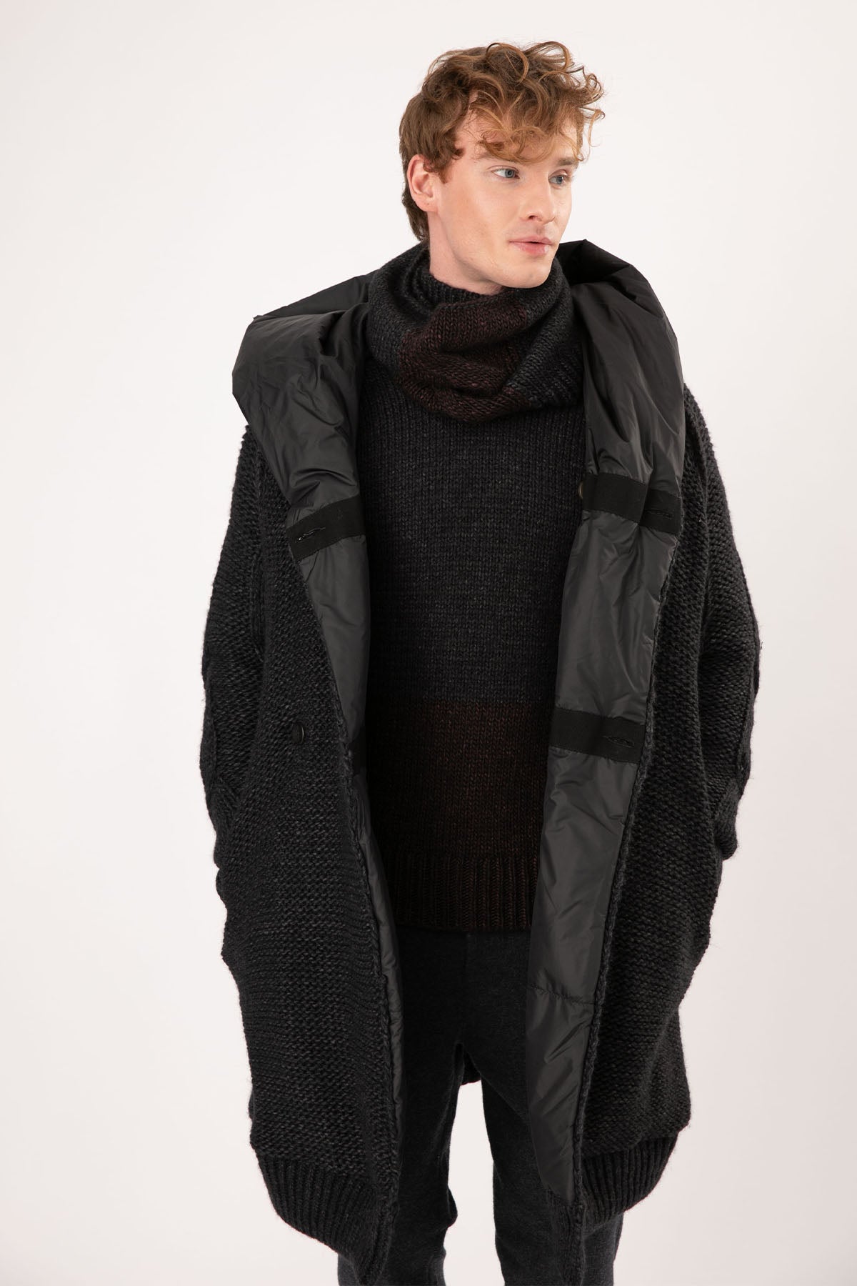 Transit Çift Taraflı Yün Kaban-Libas Trendy Fashion Store