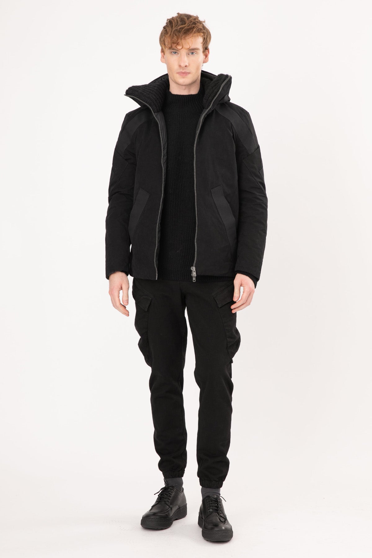 Transit Kapüşonlu Bomber Mont-Libas Trendy Fashion Store