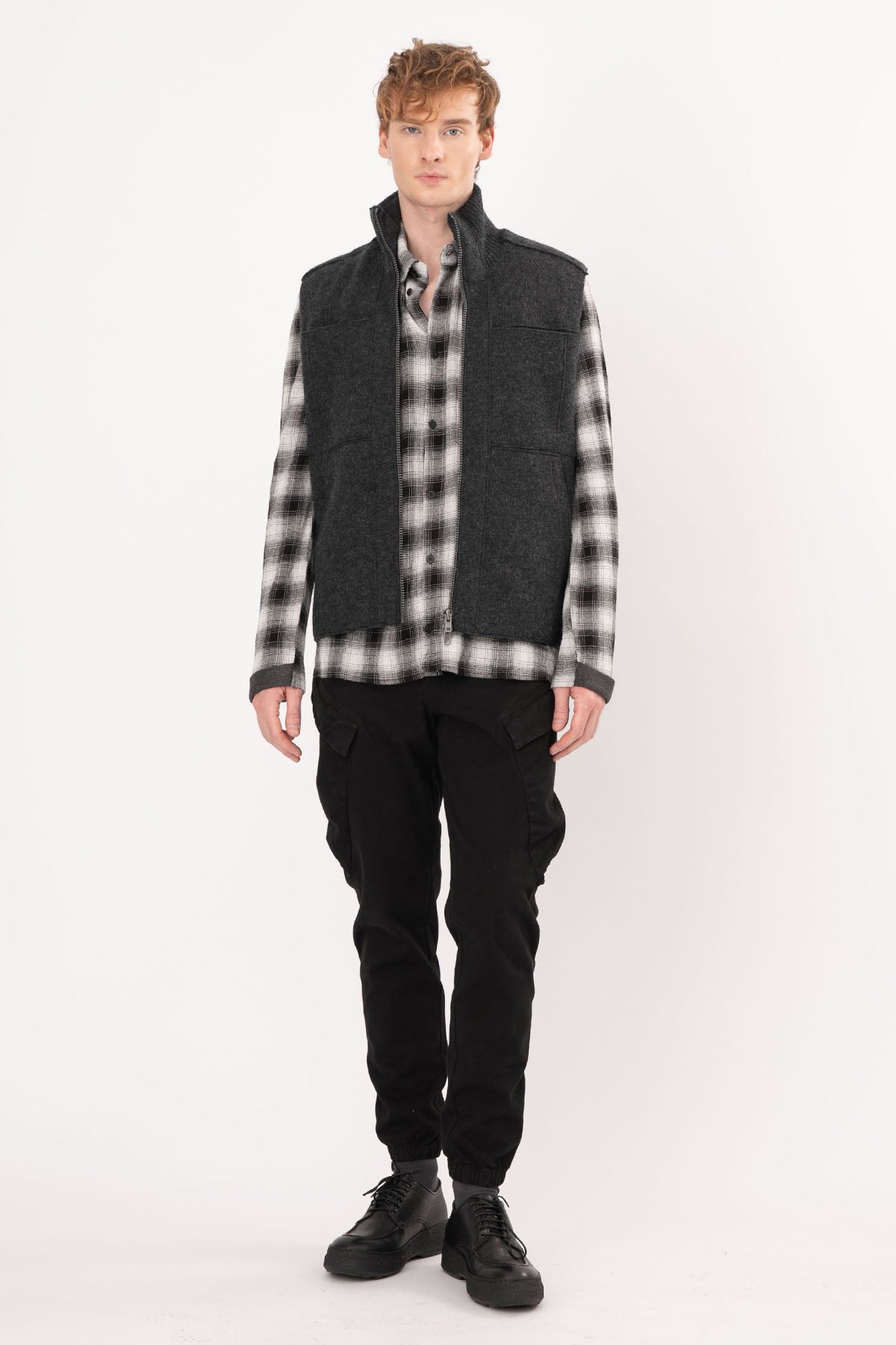 Transit Ekose Desenli Yün Gömlek-Libas Trendy Fashion Store