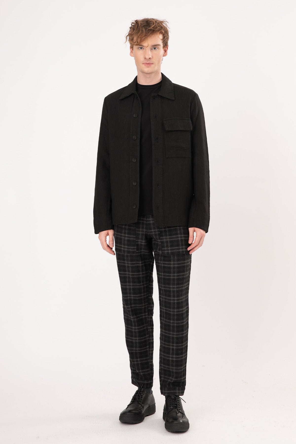 Transit Yuvarlak Yaka Streç T-shirt-Libas Trendy Fashion Store