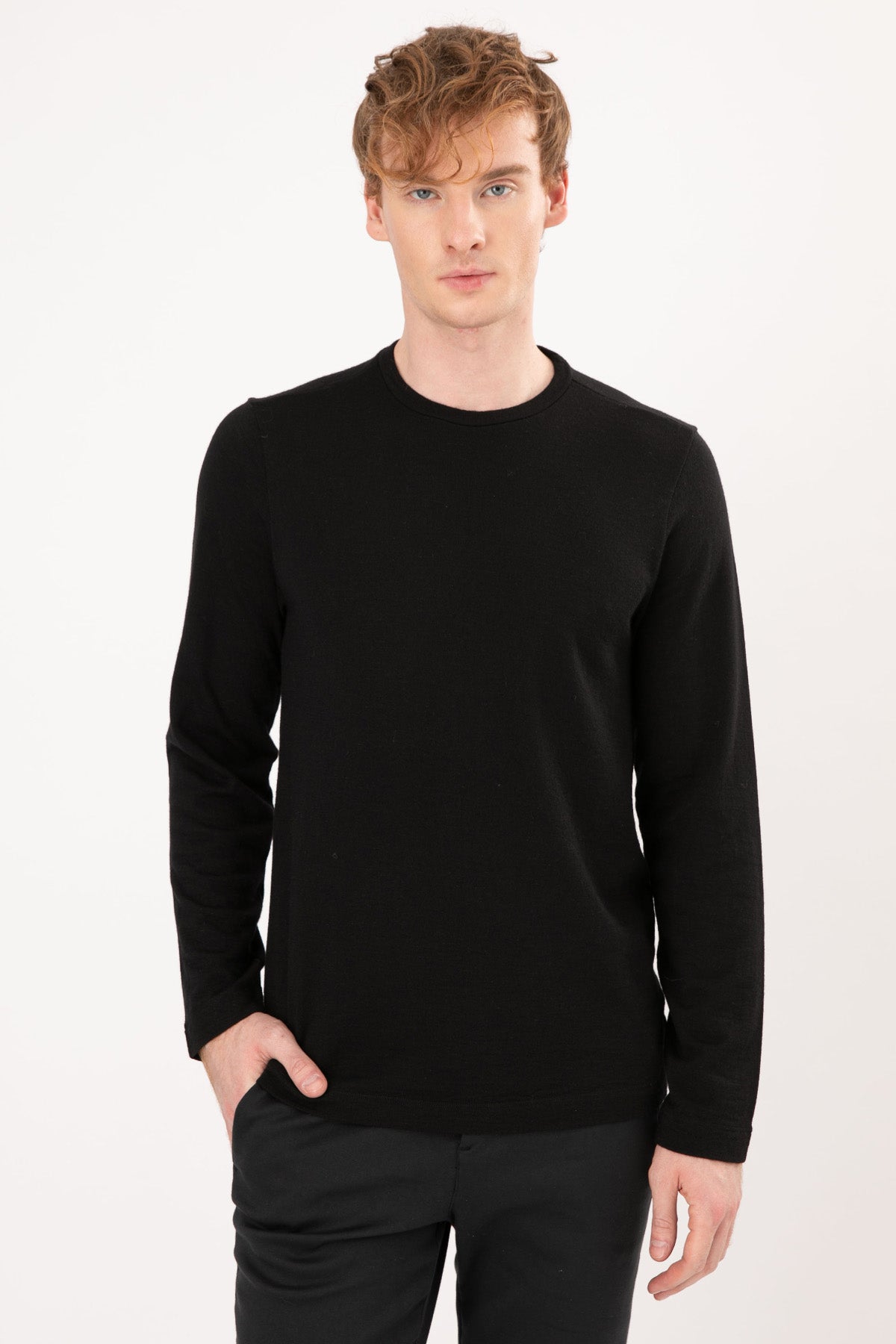 Transit Yuvarlak Yaka Yün Triko-Libas Trendy Fashion Store