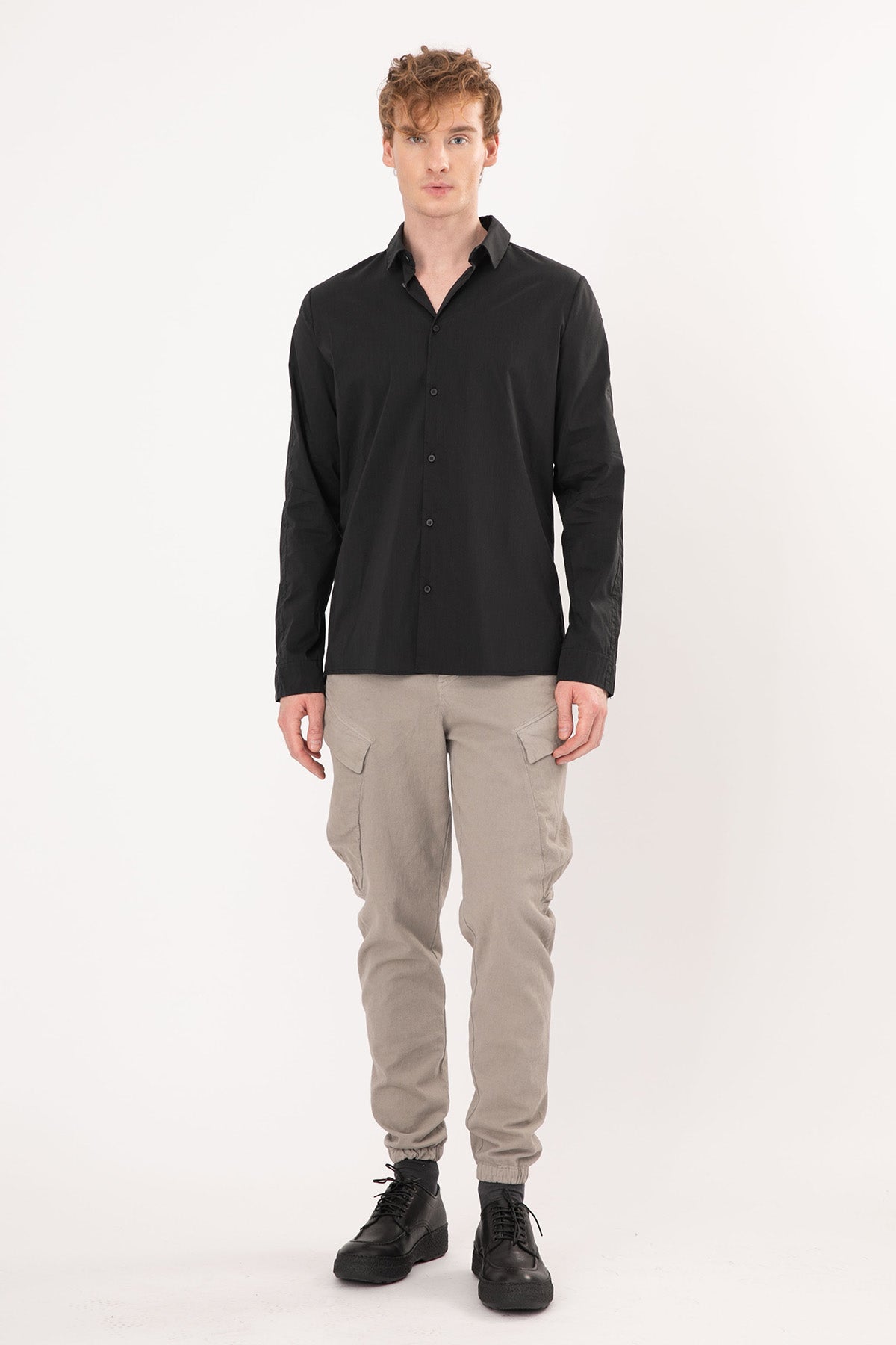 Transit Klasik Yaka Streç Gömlek-Libas Trendy Fashion Store