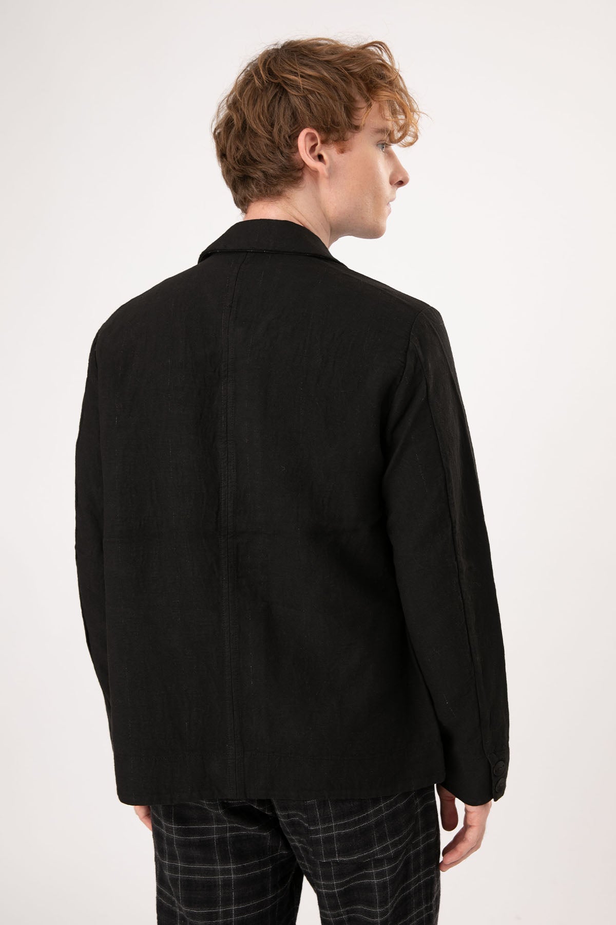 Transit Çift Taraflı Yün Gömlek Ceket-Libas Trendy Fashion Store