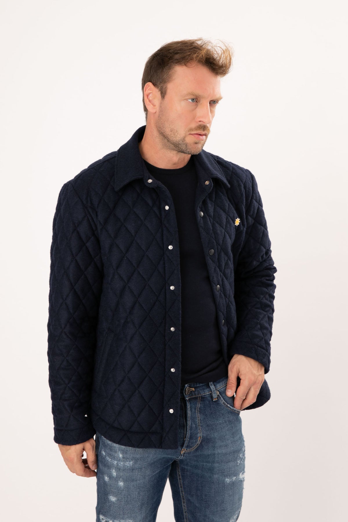 Manuel Ritz Kapitone Yün Mont Ceket-Libas Trendy Fashion Store