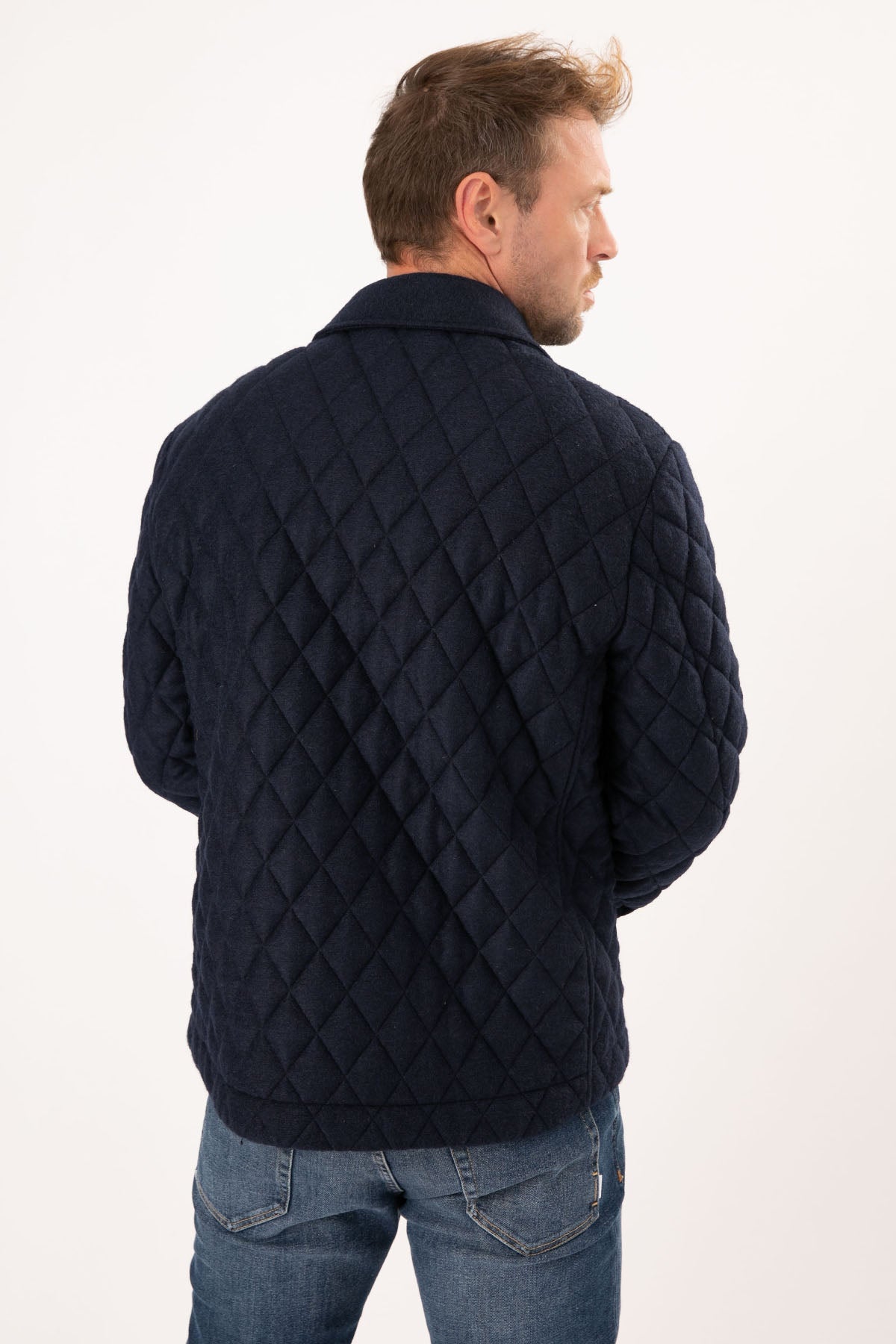 Manuel Ritz Kapitone Yün Mont Ceket-Libas Trendy Fashion Store