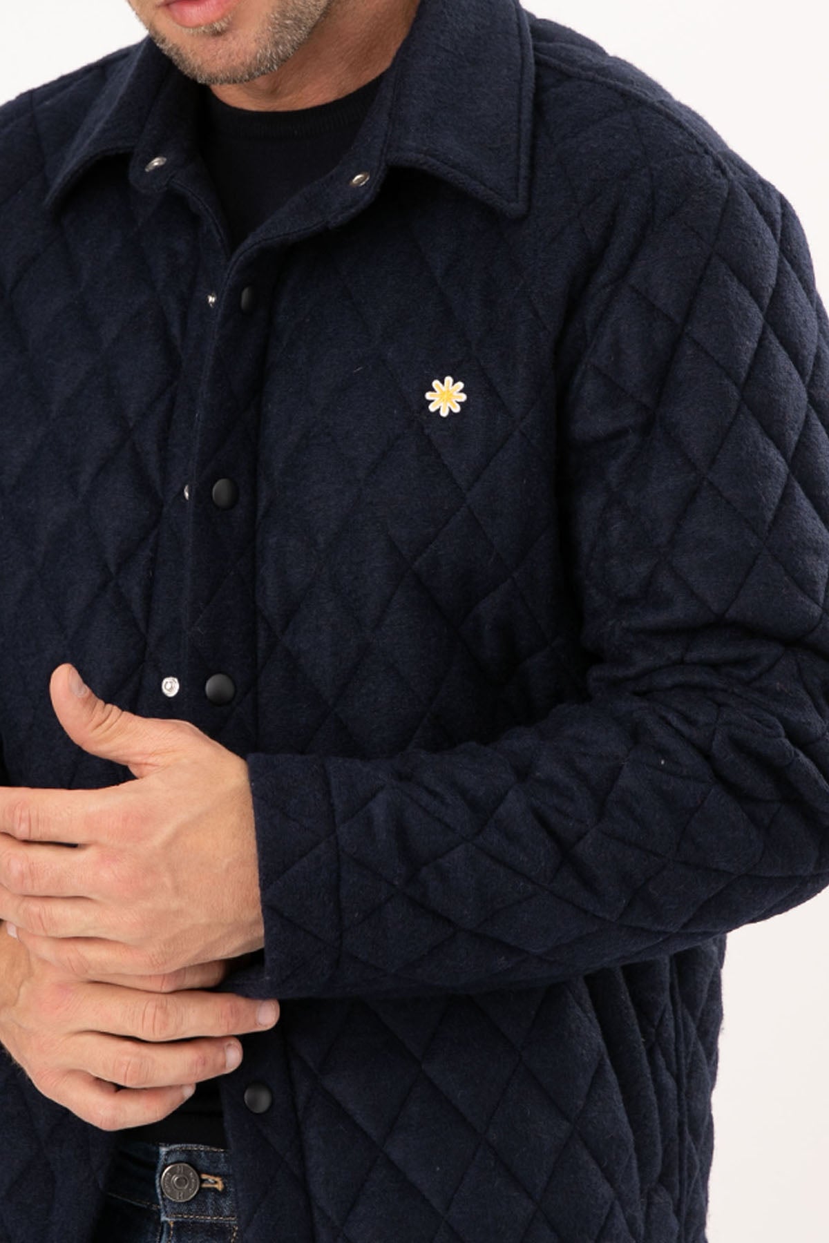 Manuel Ritz Kapitone Yün Mont Ceket-Libas Trendy Fashion Store