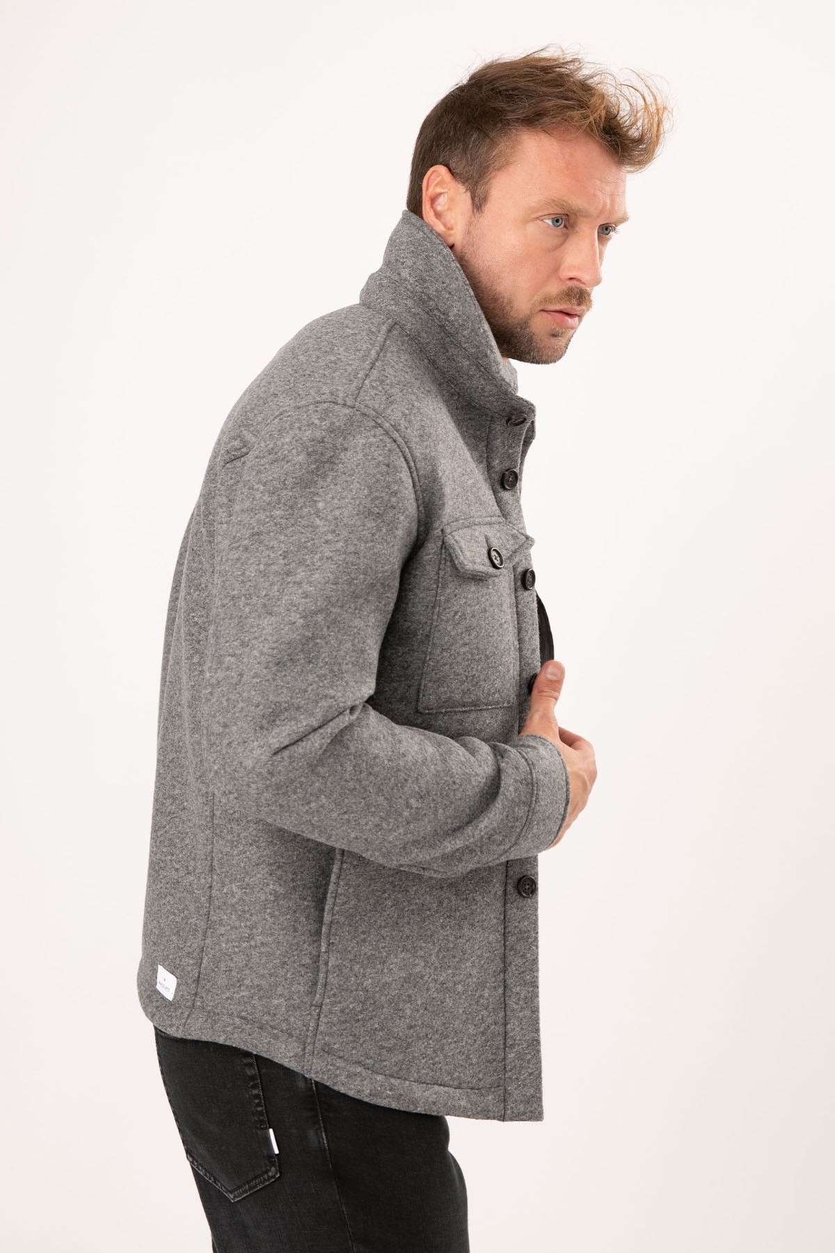 Manuel Ritz Cep Detaylı Yün Kaban-Libas Trendy Fashion Store