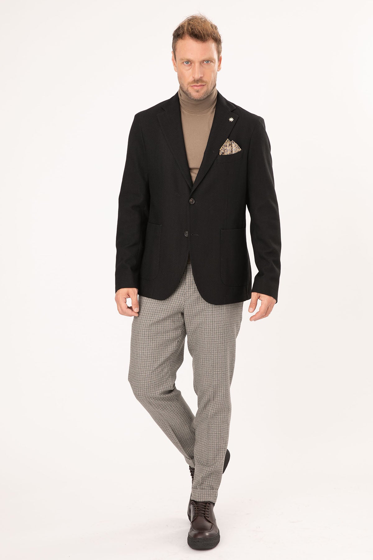 Manuel Ritz Çift Düğme Blazer Ceket-Libas Trendy Fashion Store