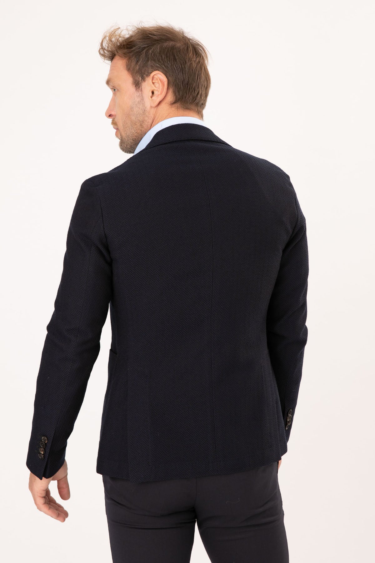 Manuel Ritz Çift Düğme Yün Blazer Ceket-Libas Trendy Fashion Store