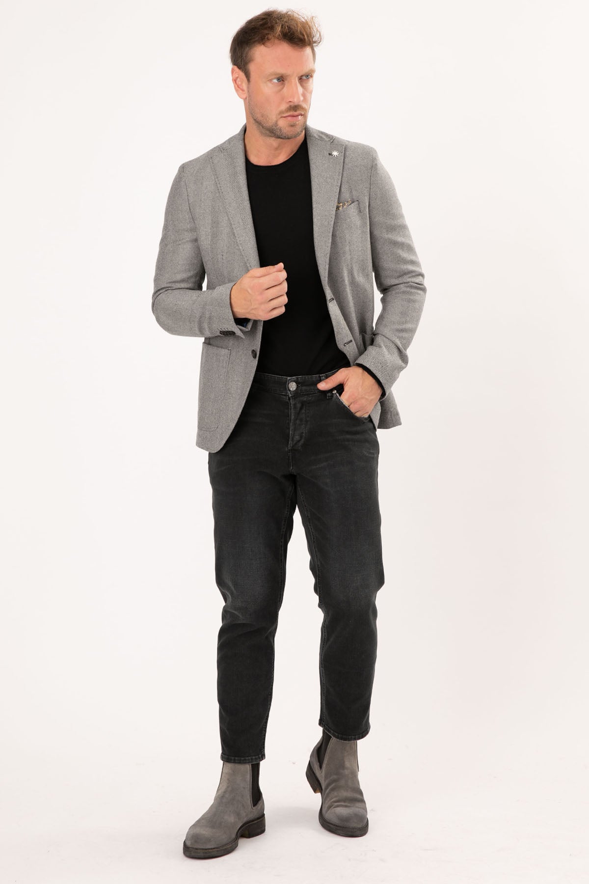 Manuel Ritz Yün Blazer Ceket-Libas Trendy Fashion Store