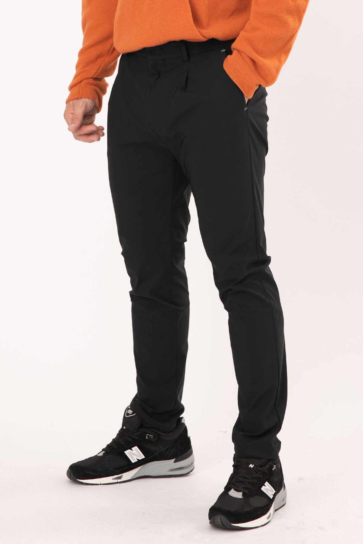 Manuel Ritz Tech-Core Slim Fit Tek Pile Streç Pantolon-Libas Trendy Fashion Store