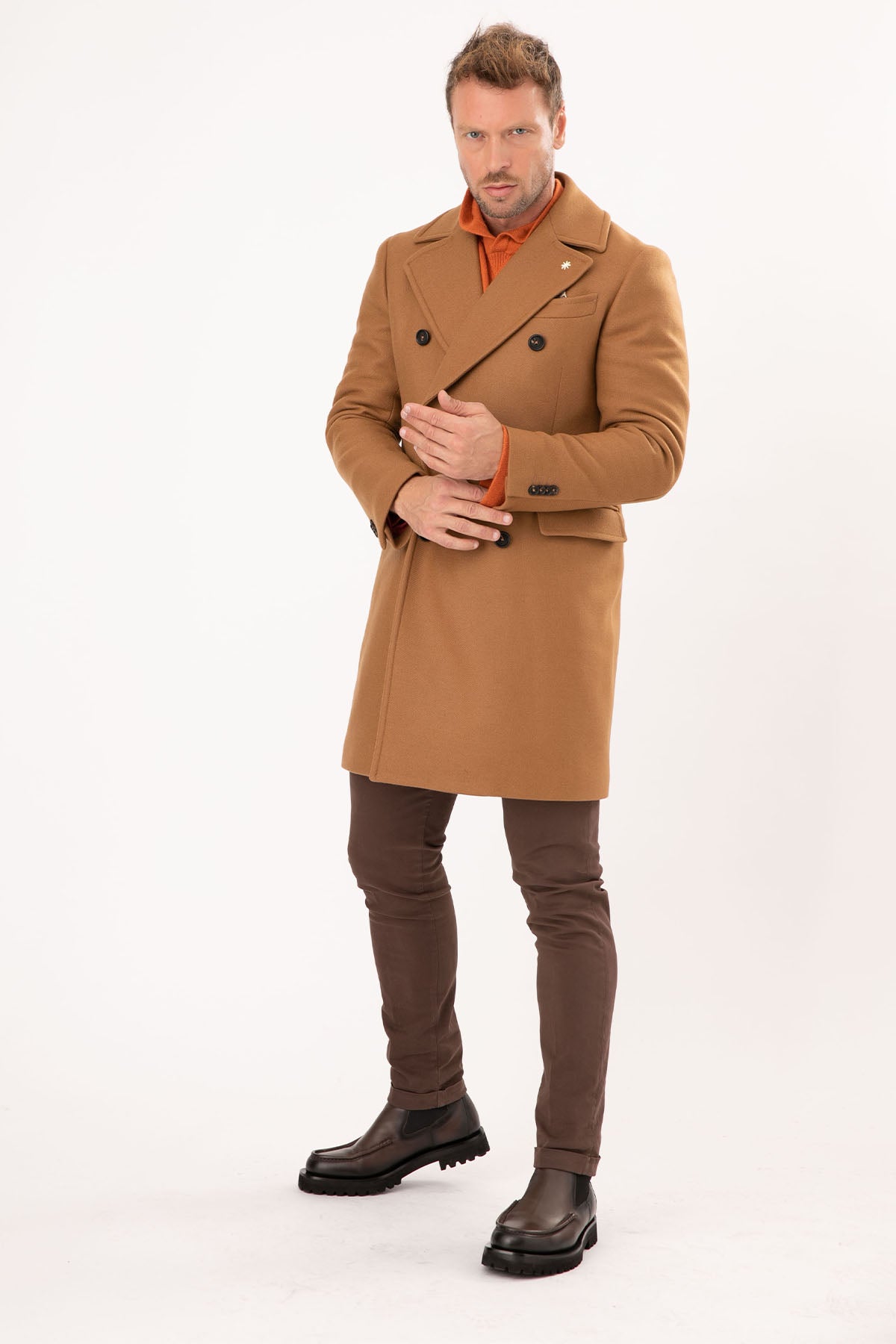 Manuel Ritz Tek Pile Duble Paça Slim Fit Streç Pantolon-Libas Trendy Fashion Store