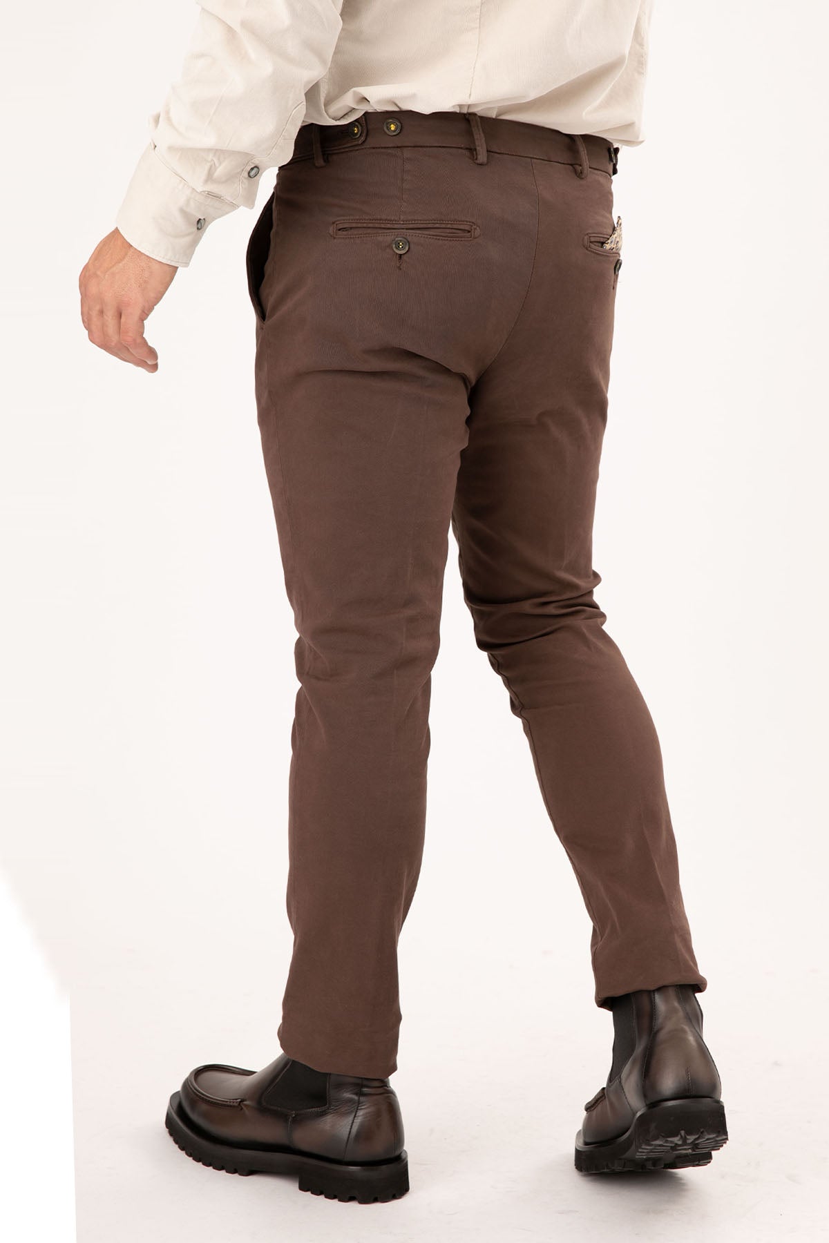 Manuel Ritz Tek Pile Duble Paça Slim Fit Streç Pantolon-Libas Trendy Fashion Store