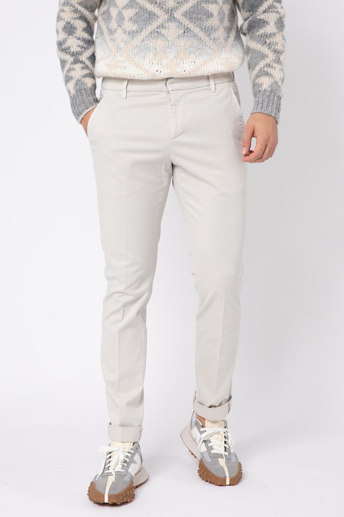 Dondup Slim Fit Yandan Cepli Streç Pantolon-Libas Trendy Fashion Store