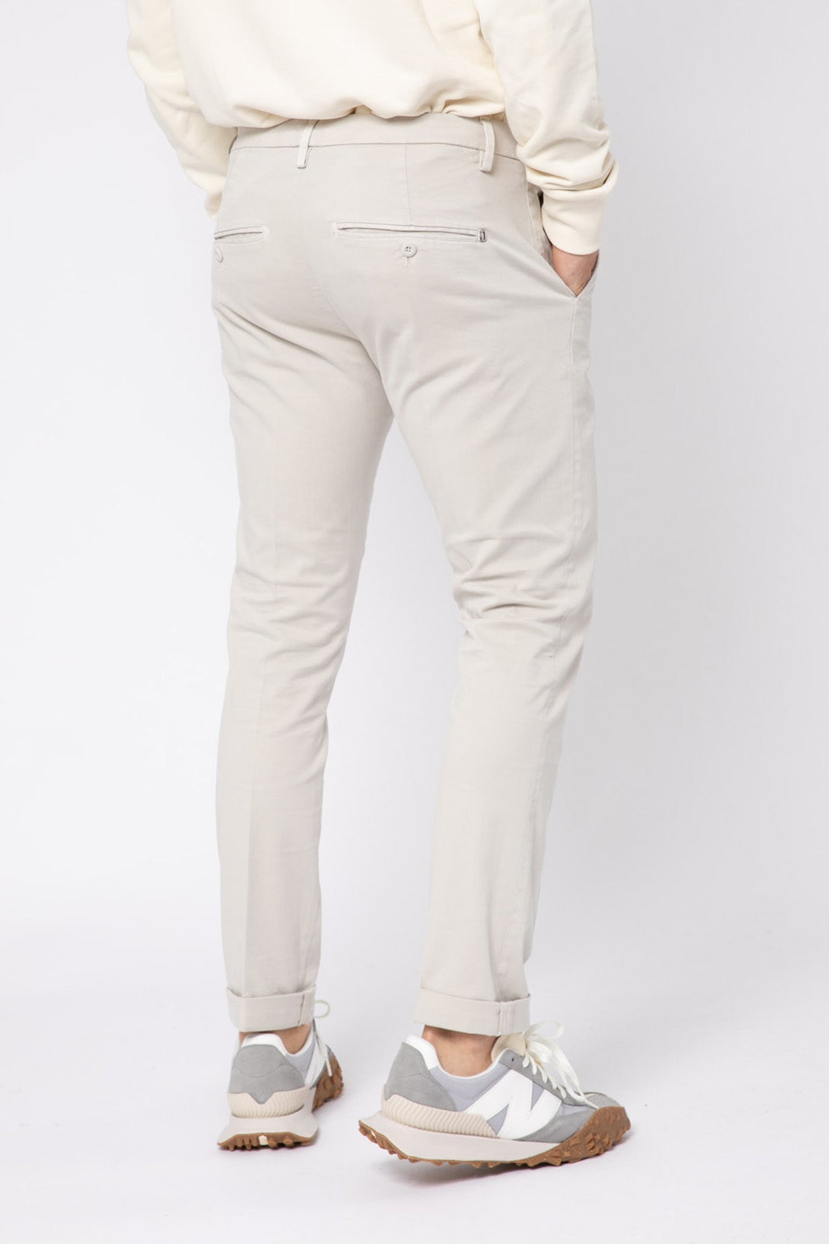 Dondup Slim Fit Yandan Cepli Tek Pile Streç Pantolon-Libas Trendy Fashion Store