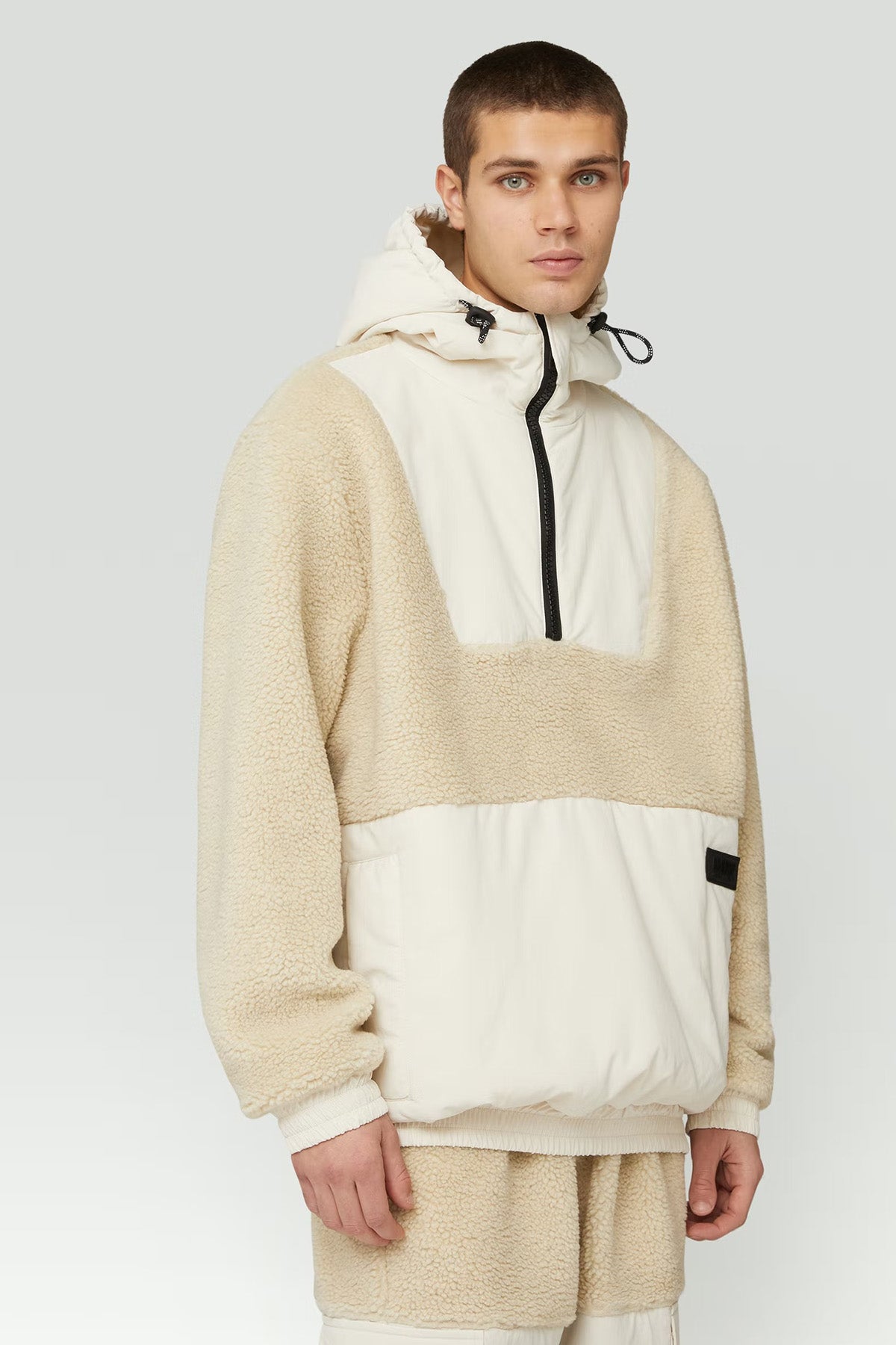 Dondup Kapüşonlu Polar Anorak Ceket-Libas Trendy Fashion Store