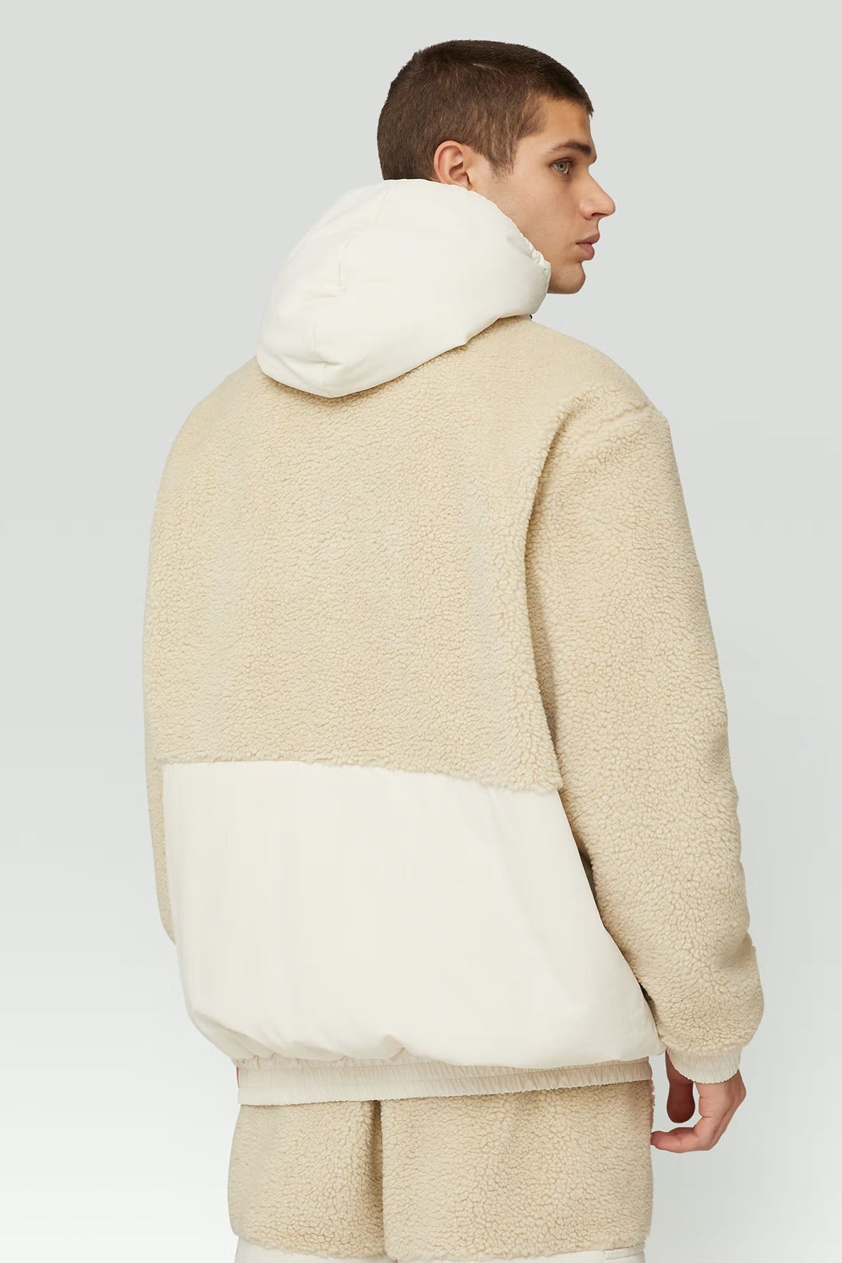 Dondup Kapüşonlu Polar Anorak Ceket-Libas Trendy Fashion Store