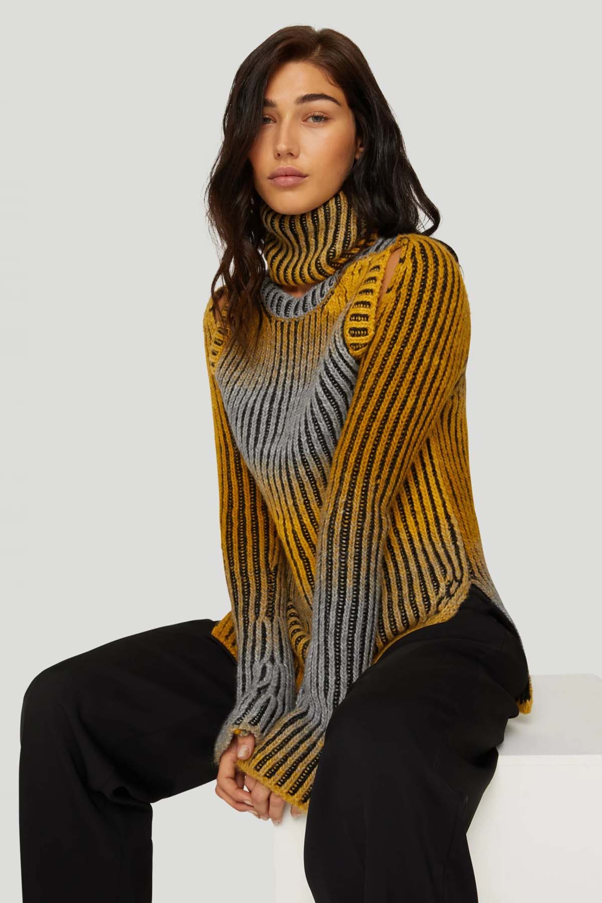 Dondup Balıkçı Yaka Yün Örgü Triko-Libas Trendy Fashion Store