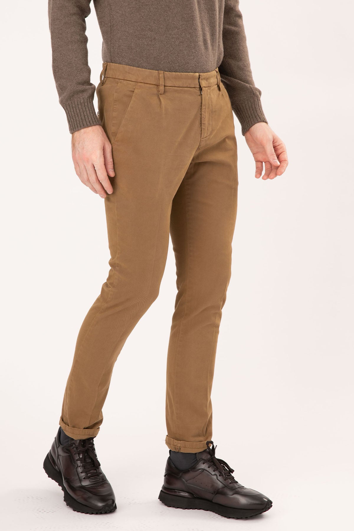 Dondup Slim Fit Yandan Cepli Tek Pile Pantolon-Libas Trendy Fashion Store