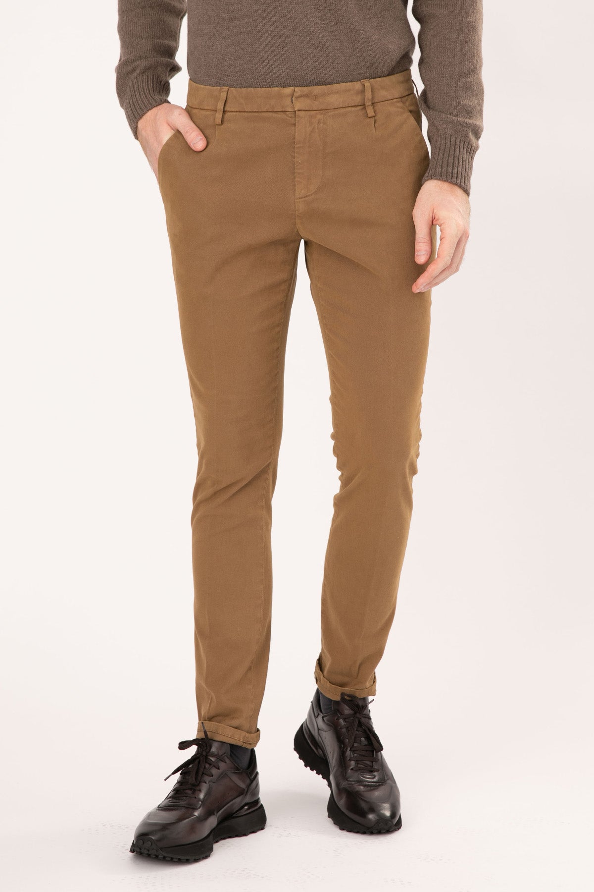 Dondup Slim Fit Yandan Cepli Tek Pile Pantolon-Libas Trendy Fashion Store