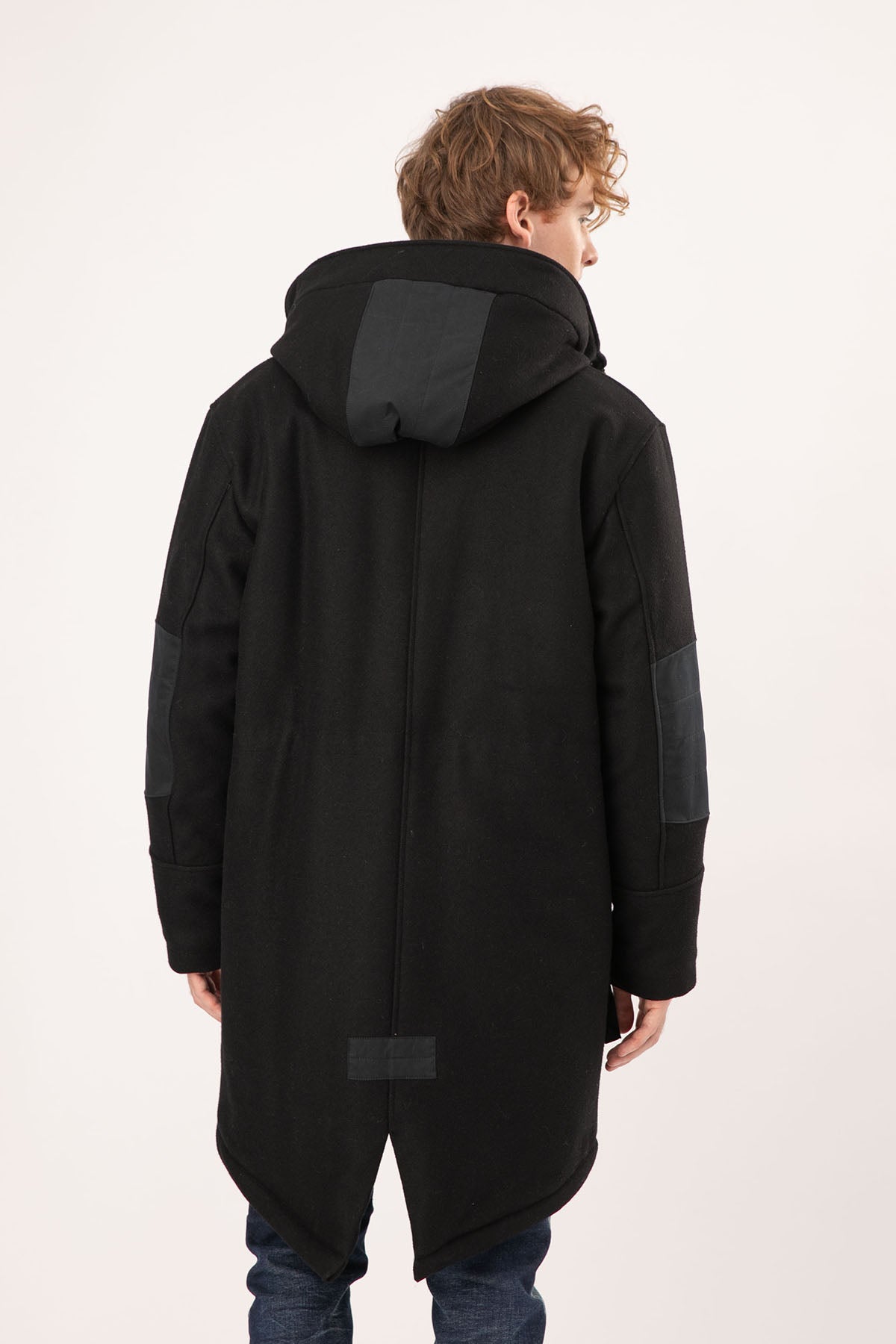 Dondup Kapüşonlu Yün Kaban-Libas Trendy Fashion Store