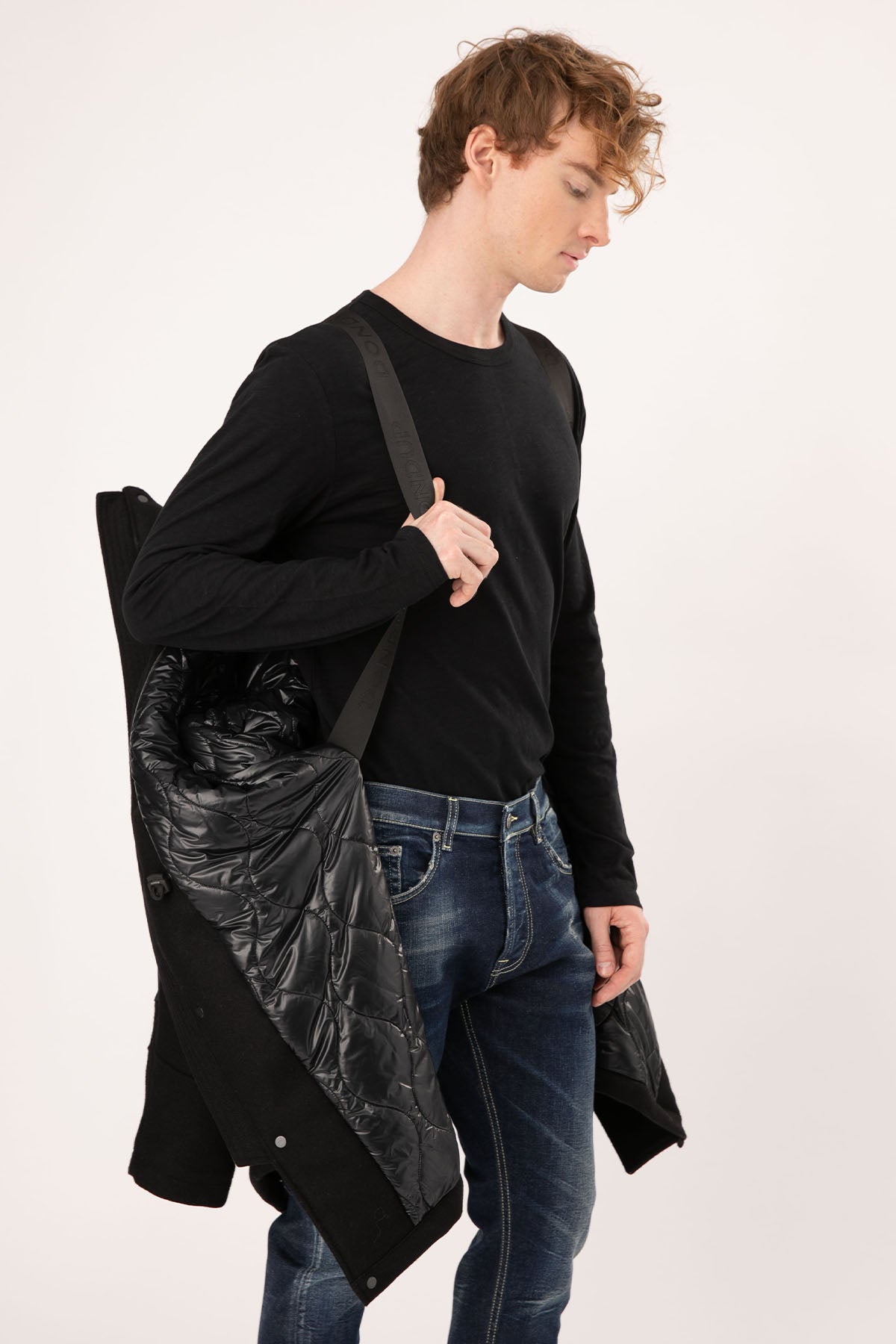 Dondup Kapüşonlu Yün Kaban-Libas Trendy Fashion Store