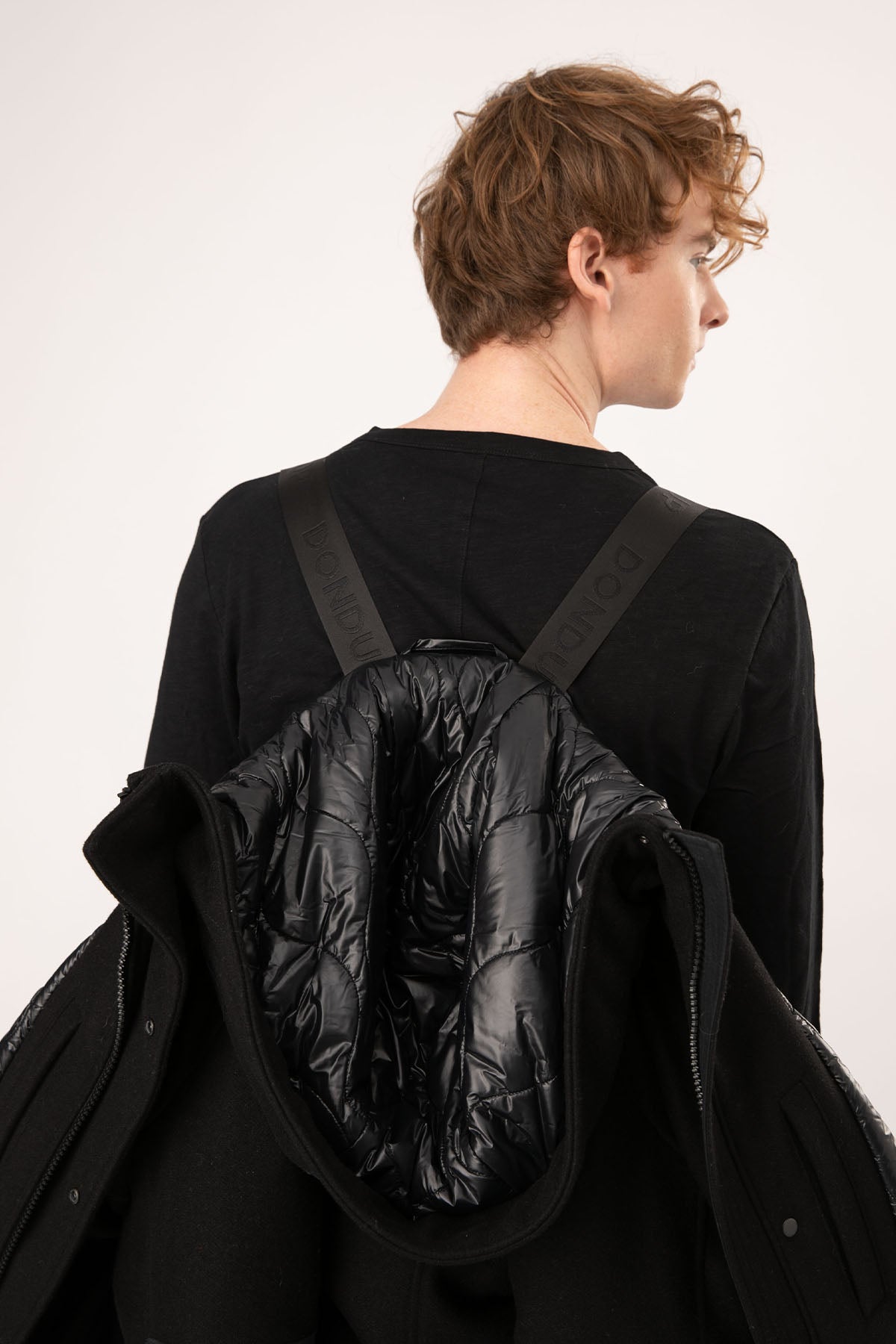 Dondup Kapüşonlu Yün Kaban-Libas Trendy Fashion Store