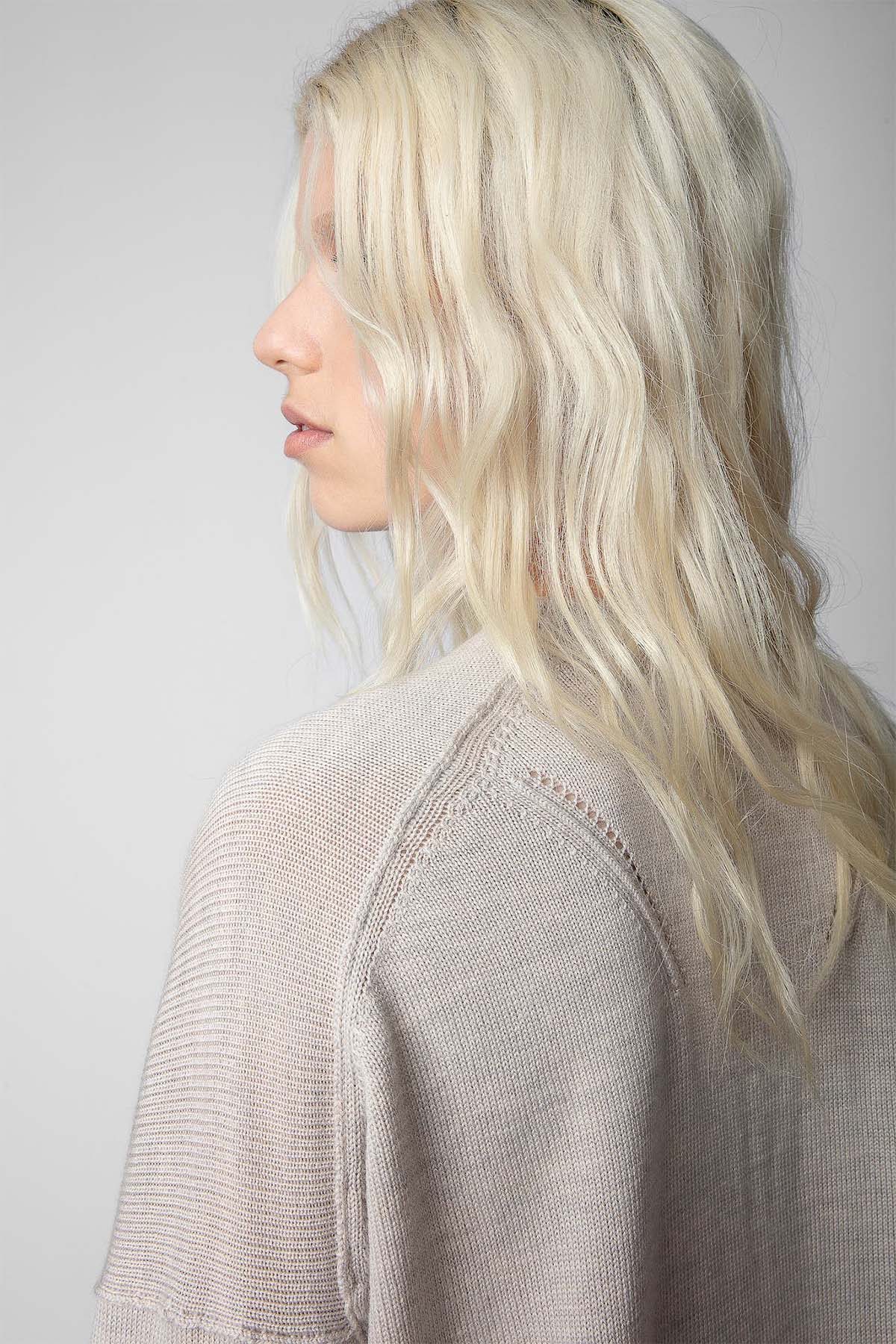 Zadig & Voltaire Danna V Yaka Yün Örgü Triko-Libas Trendy Fashion Store