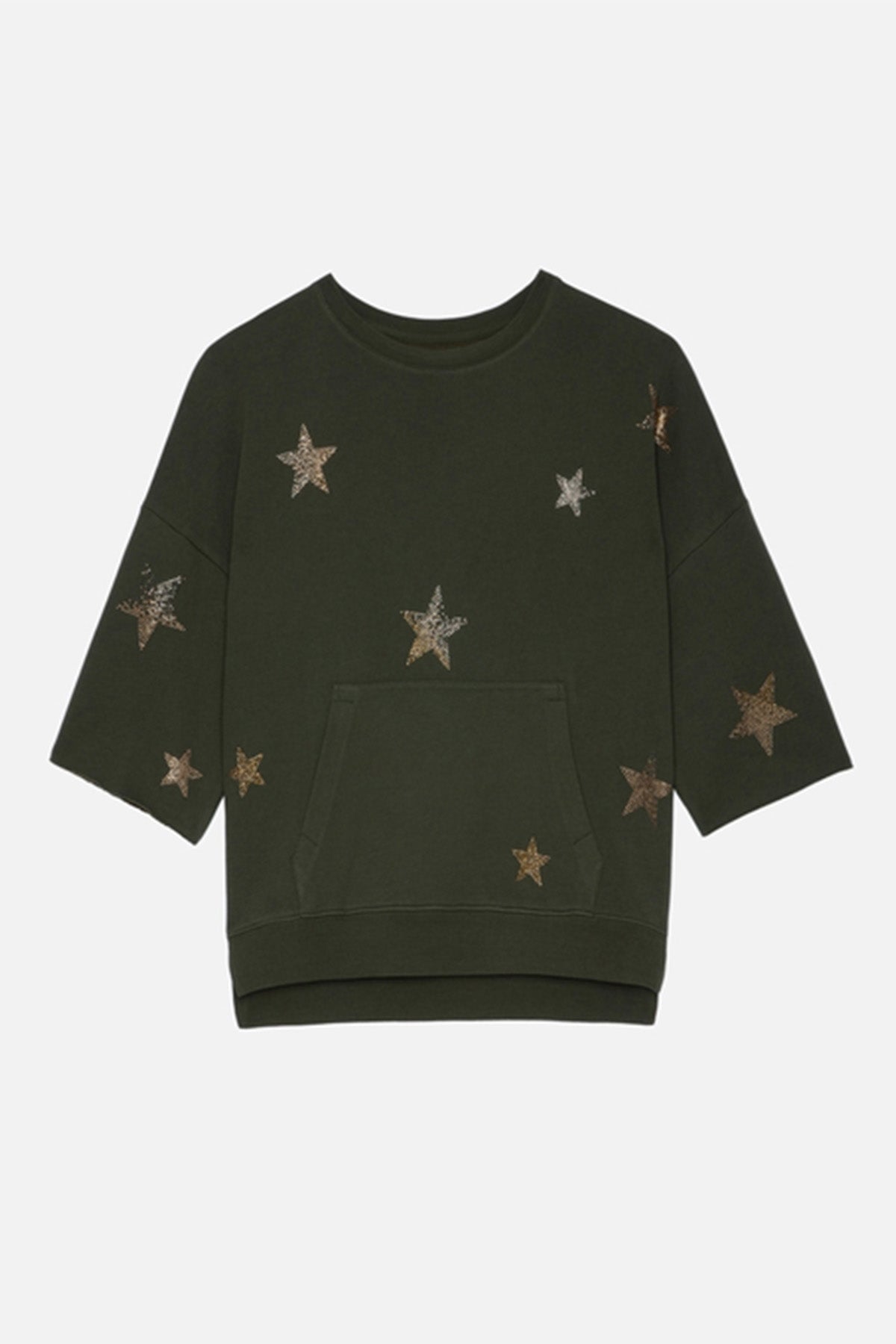 Zadig & Voltaire Yıldızlı Truvakar Kollu Sweatshirt-Libas Trendy Fashion Store