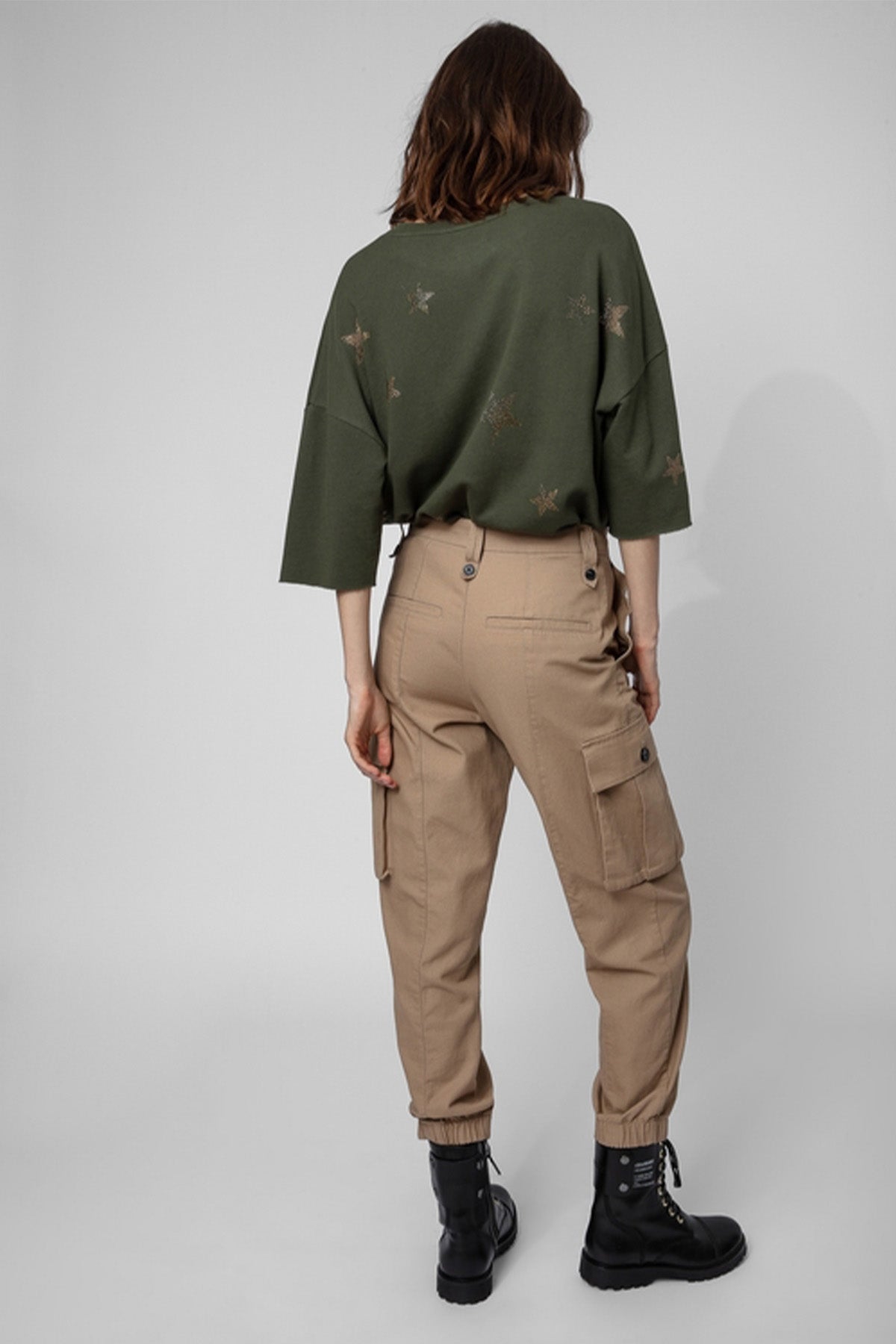 Zadig & Voltaire Yıldızlı Truvakar Kollu Sweatshirt-Libas Trendy Fashion Store